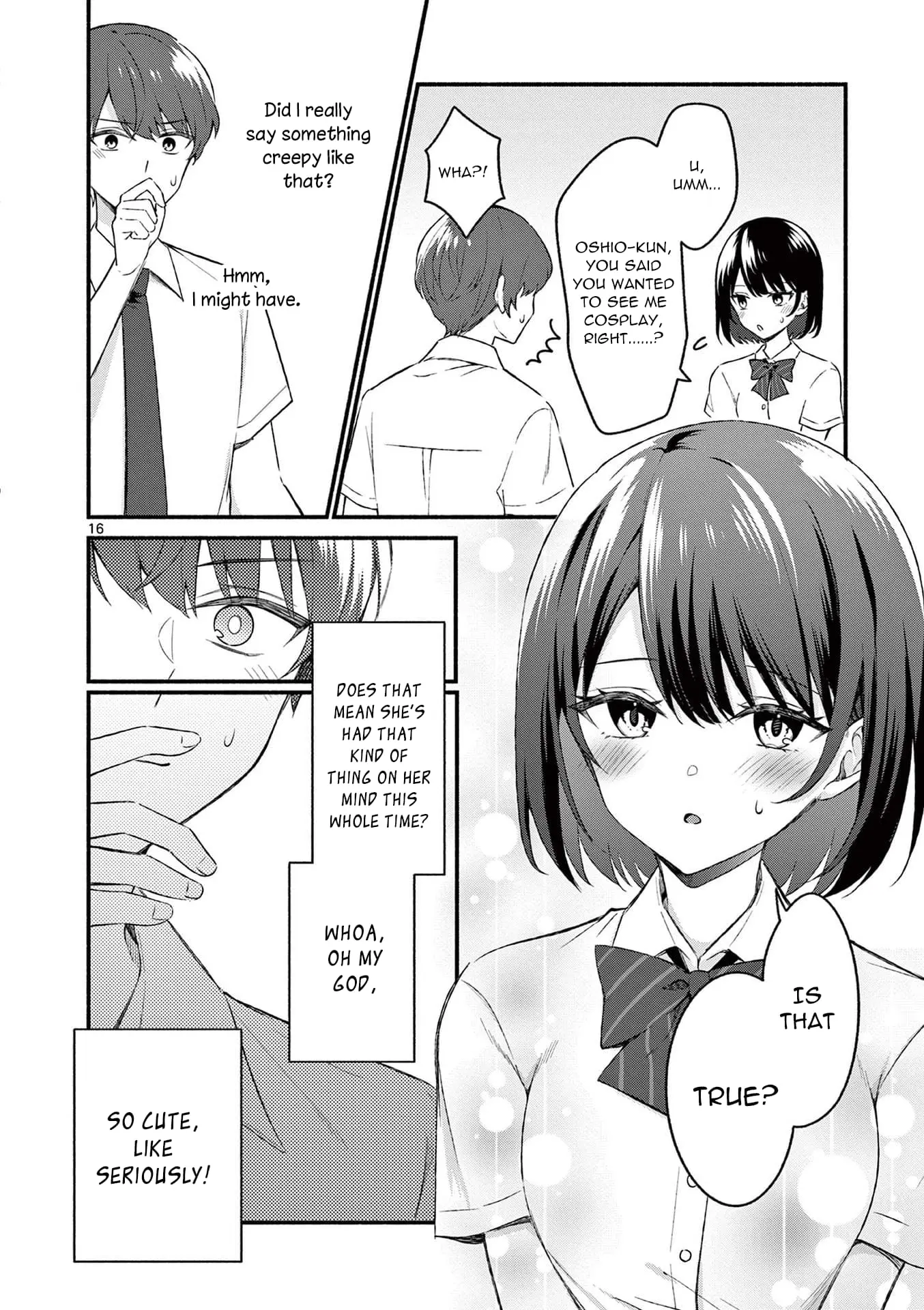 Shiotaiou no Sato-san ga Ore ni dake Amai - Chapter 49 - Page 16