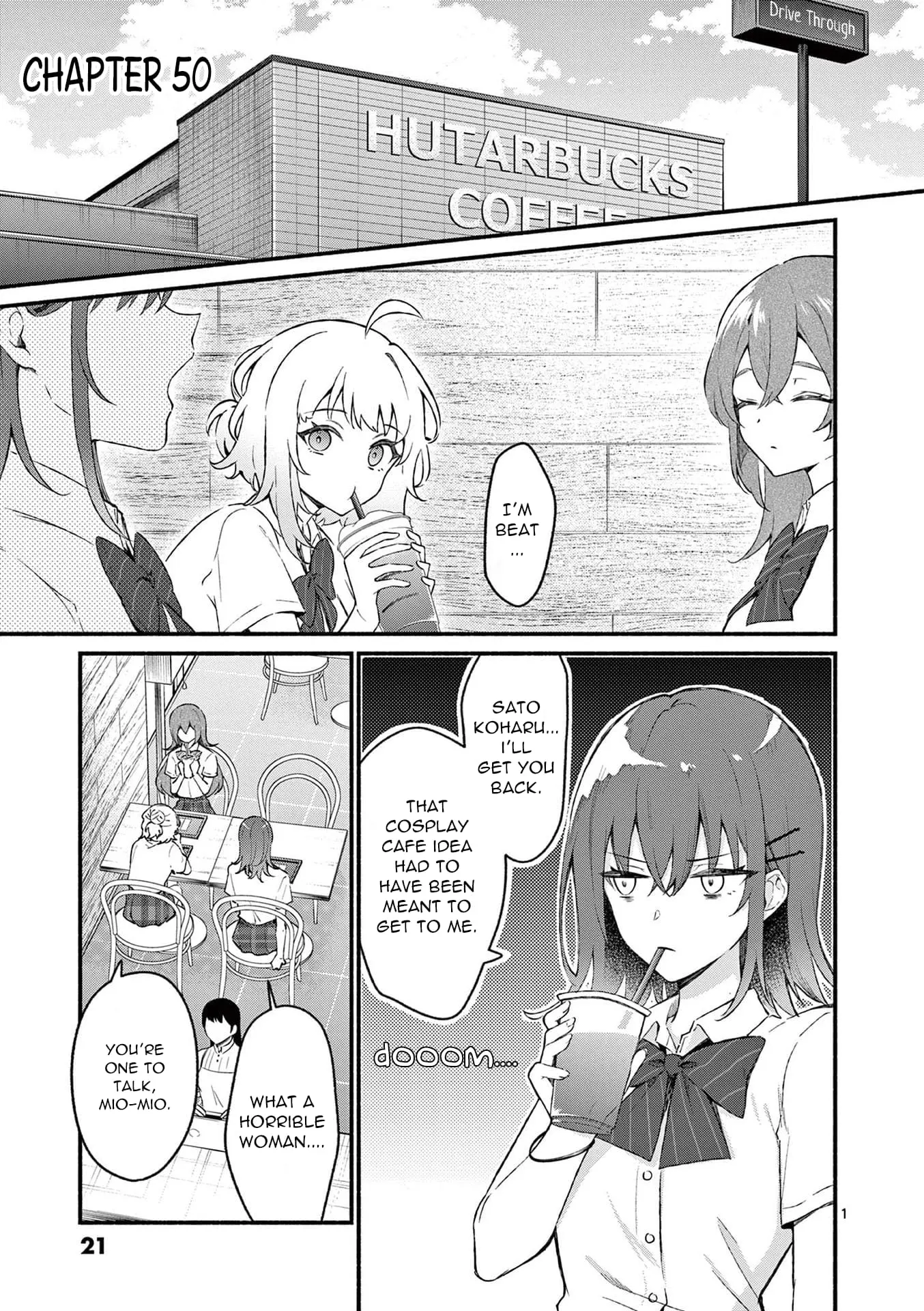 Shiotaiou no Sato-san ga Ore ni dake Amai - Chapter 50 - Page 1