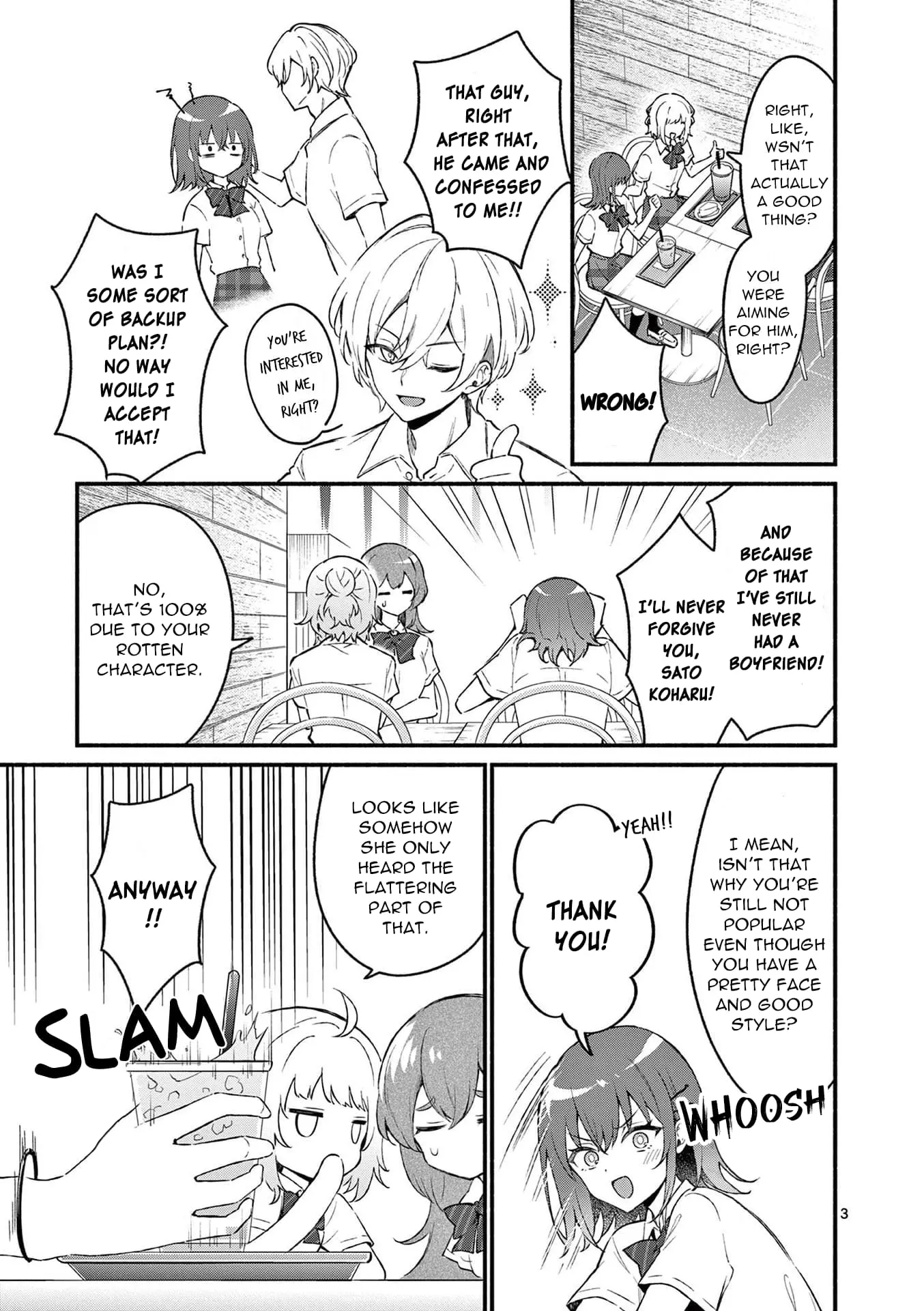 Shiotaiou no Sato-san ga Ore ni dake Amai - Chapter 50 - Page 3