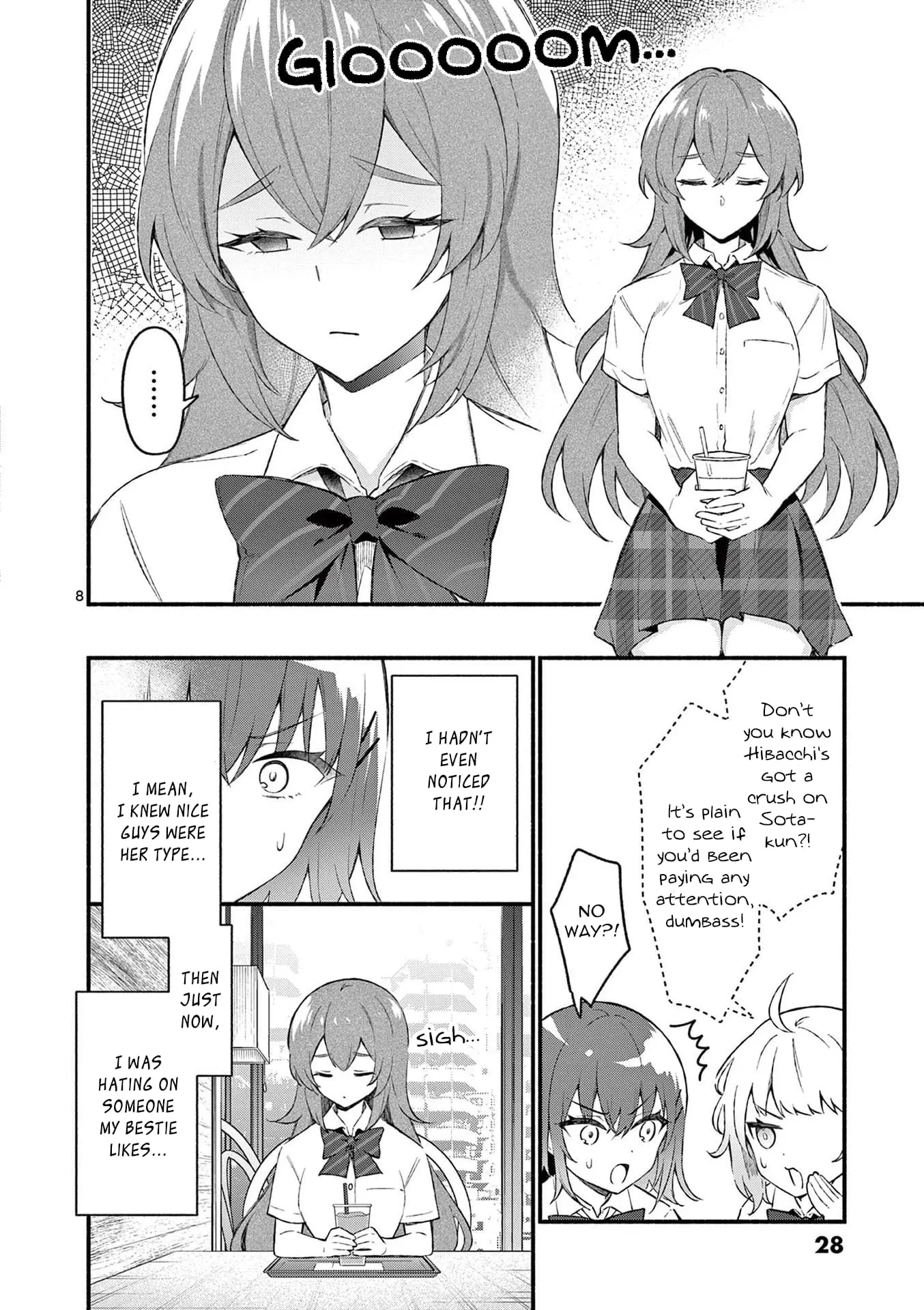 Shiotaiou no Sato-san ga Ore ni dake Amai - Chapter 50 - Page 8