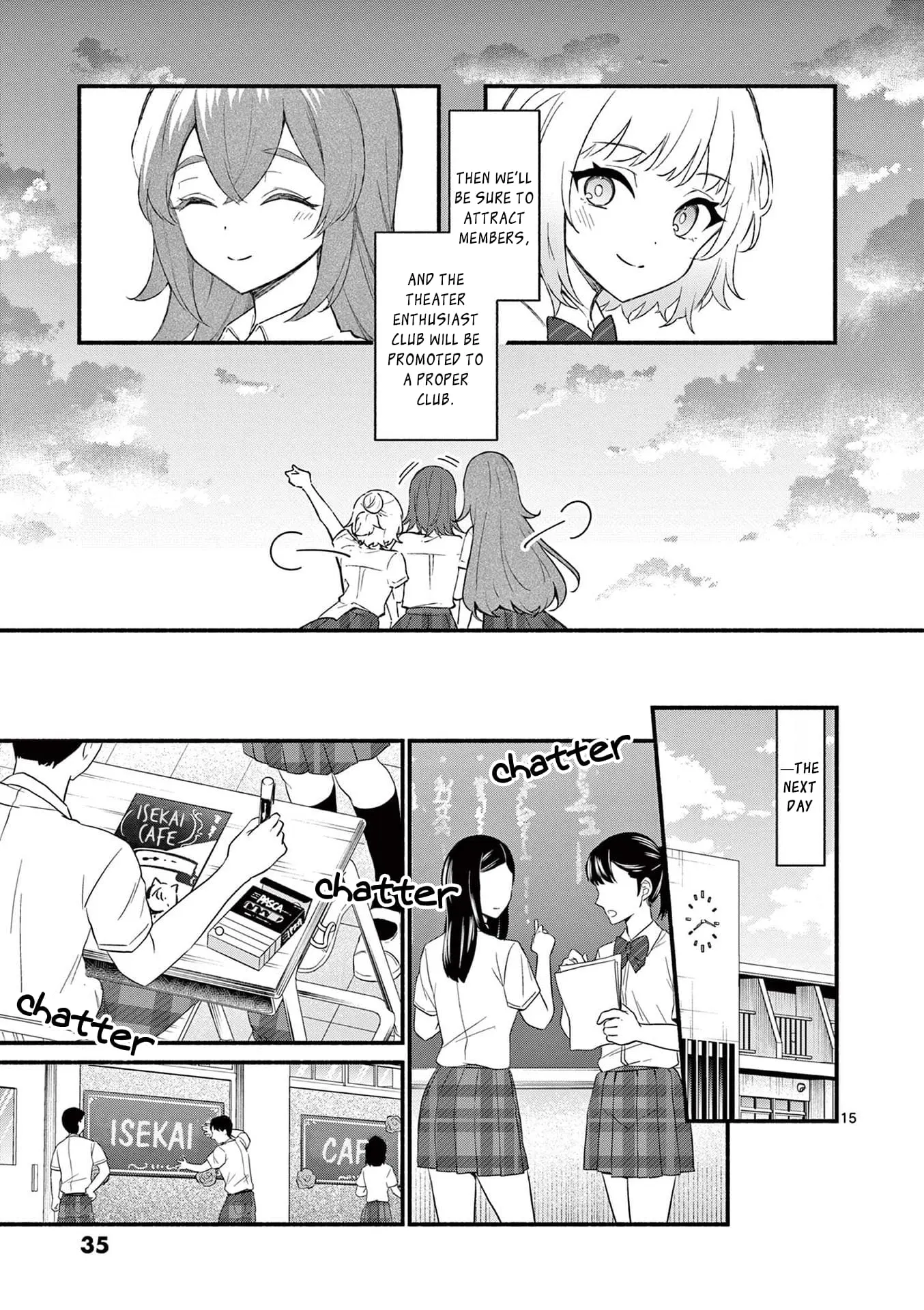 Shiotaiou no Sato-san ga Ore ni dake Amai - Chapter 50 - Page 15