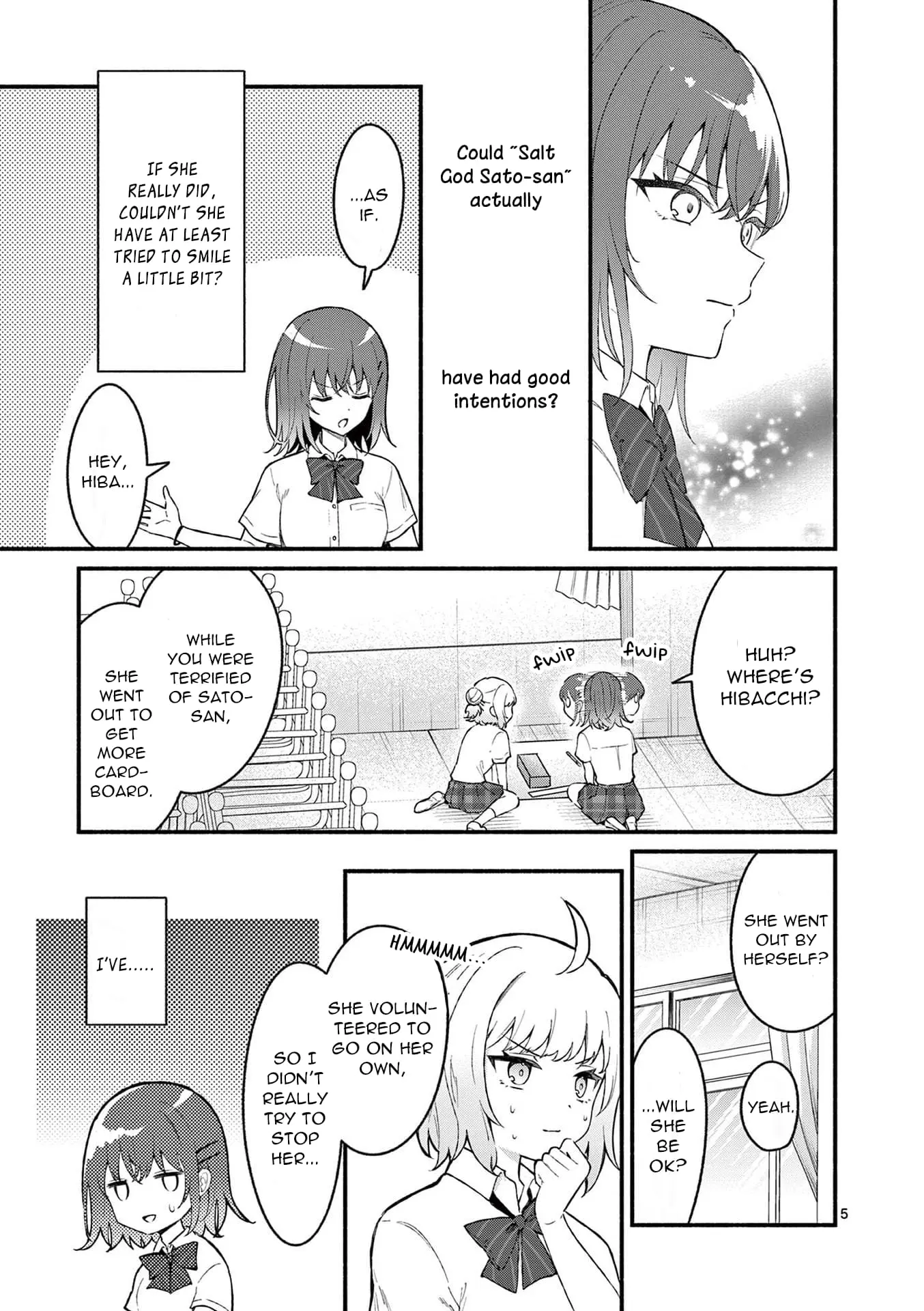 Shiotaiou no Sato-san ga Ore ni dake Amai - Chapter 51 - Page 5