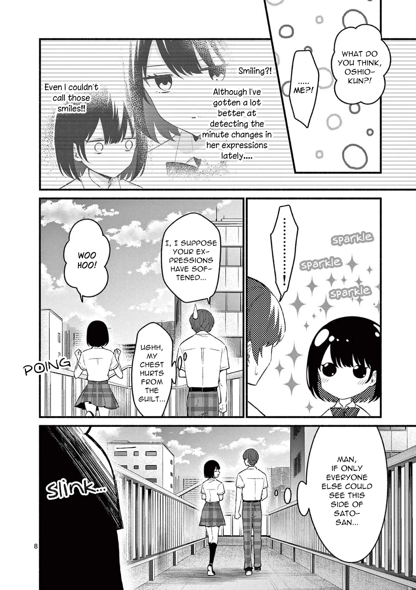 Shiotaiou no Sato-san ga Ore ni dake Amai - Chapter 51 - Page 8