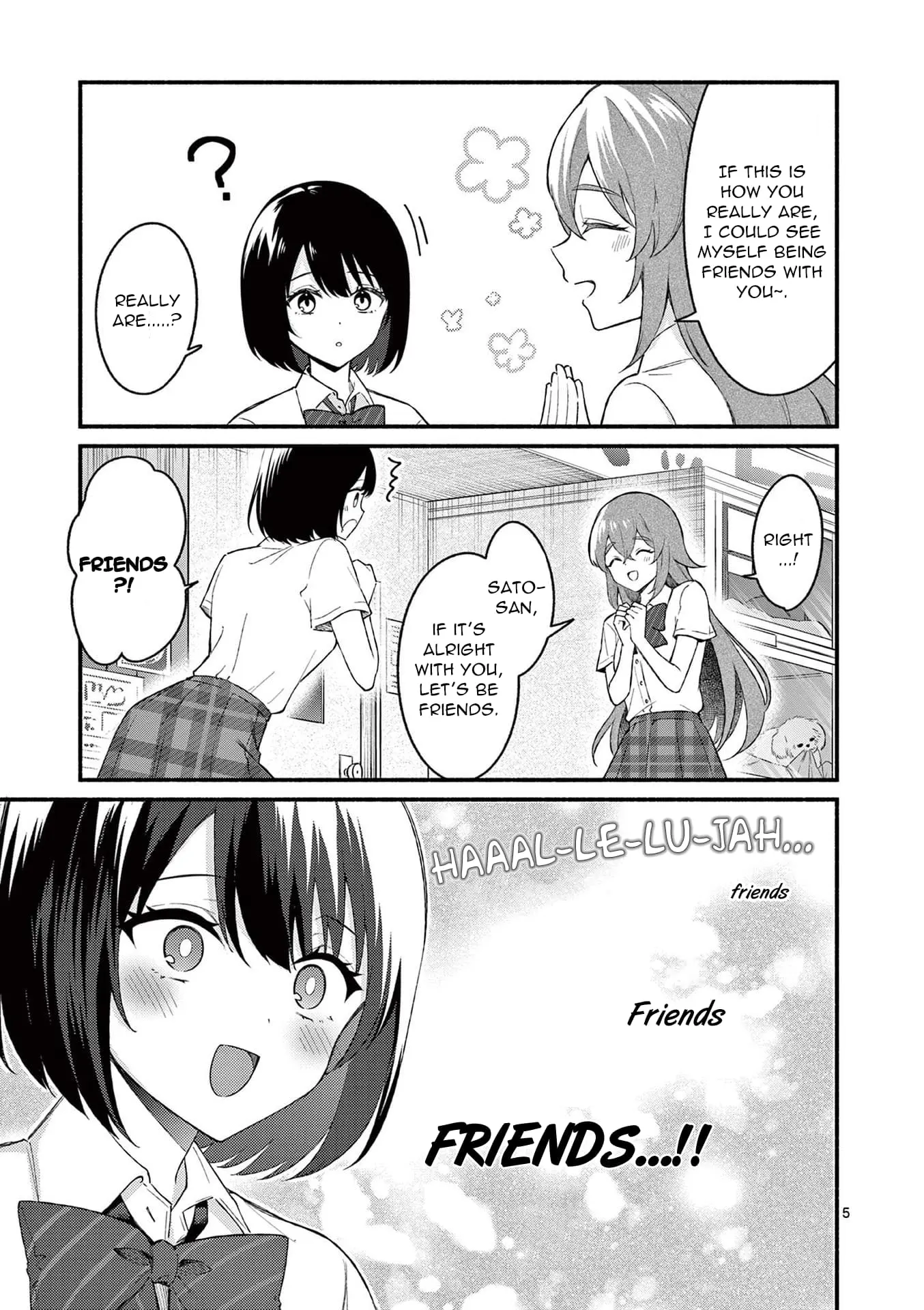 Shiotaiou no Sato-san ga Ore ni dake Amai - Chapter 52 - Page 5