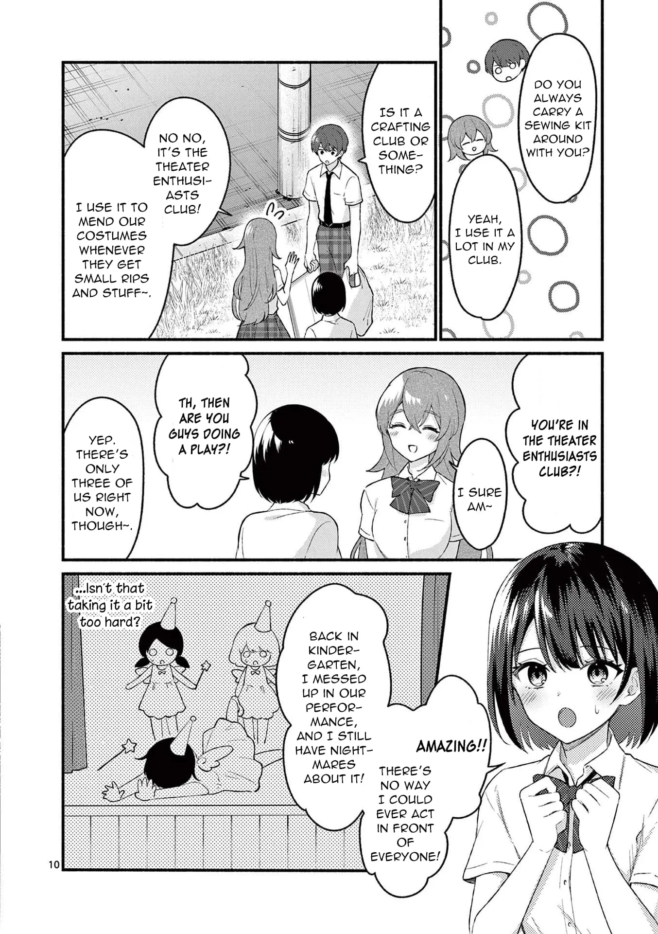 Shiotaiou no Sato-san ga Ore ni dake Amai - Chapter 52 - Page 10