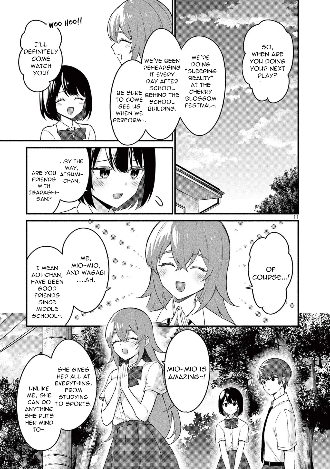 Shiotaiou no Sato-san ga Ore ni dake Amai - Chapter 52 - Page 11
