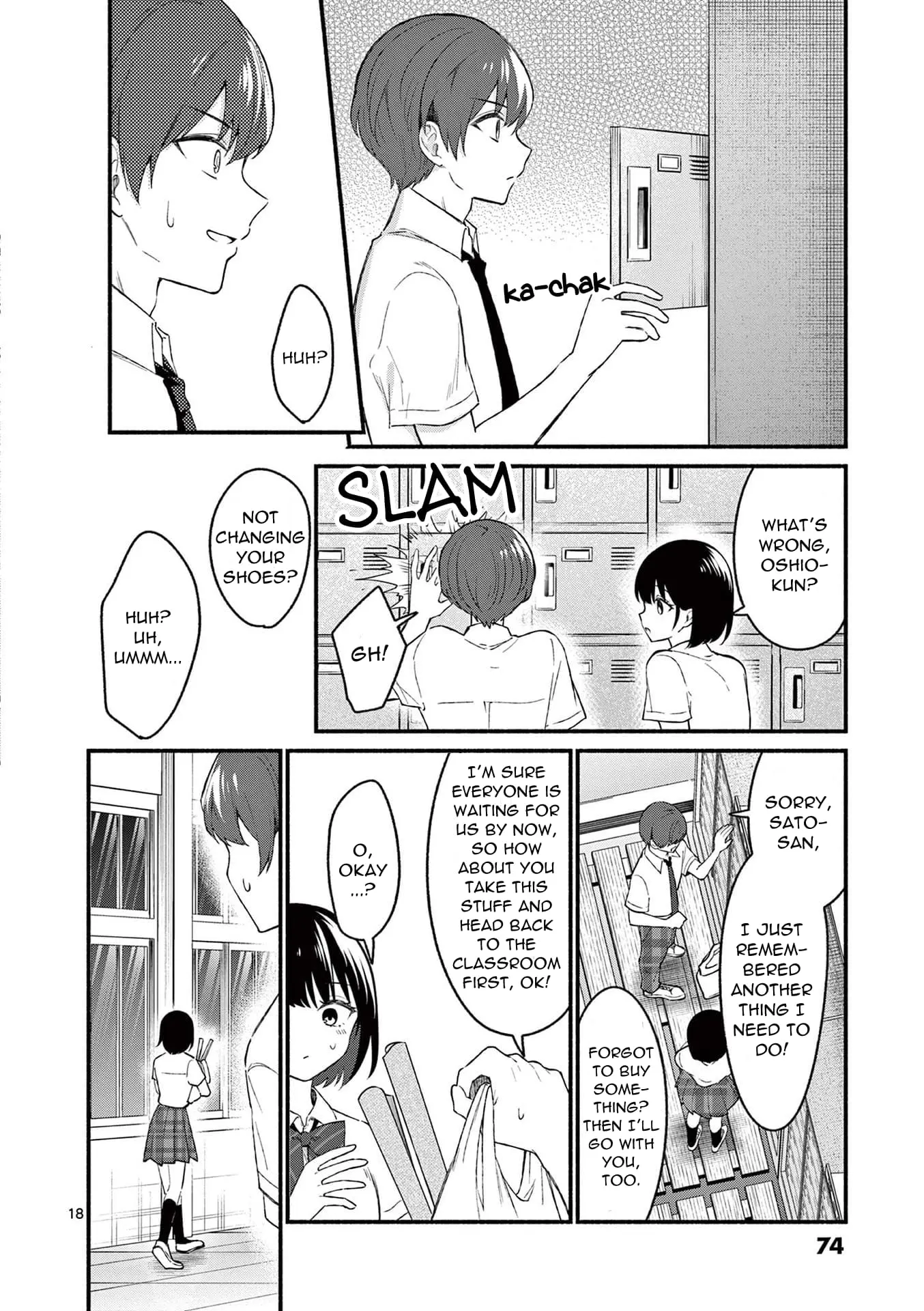 Shiotaiou no Sato-san ga Ore ni dake Amai - Chapter 52 - Page 18