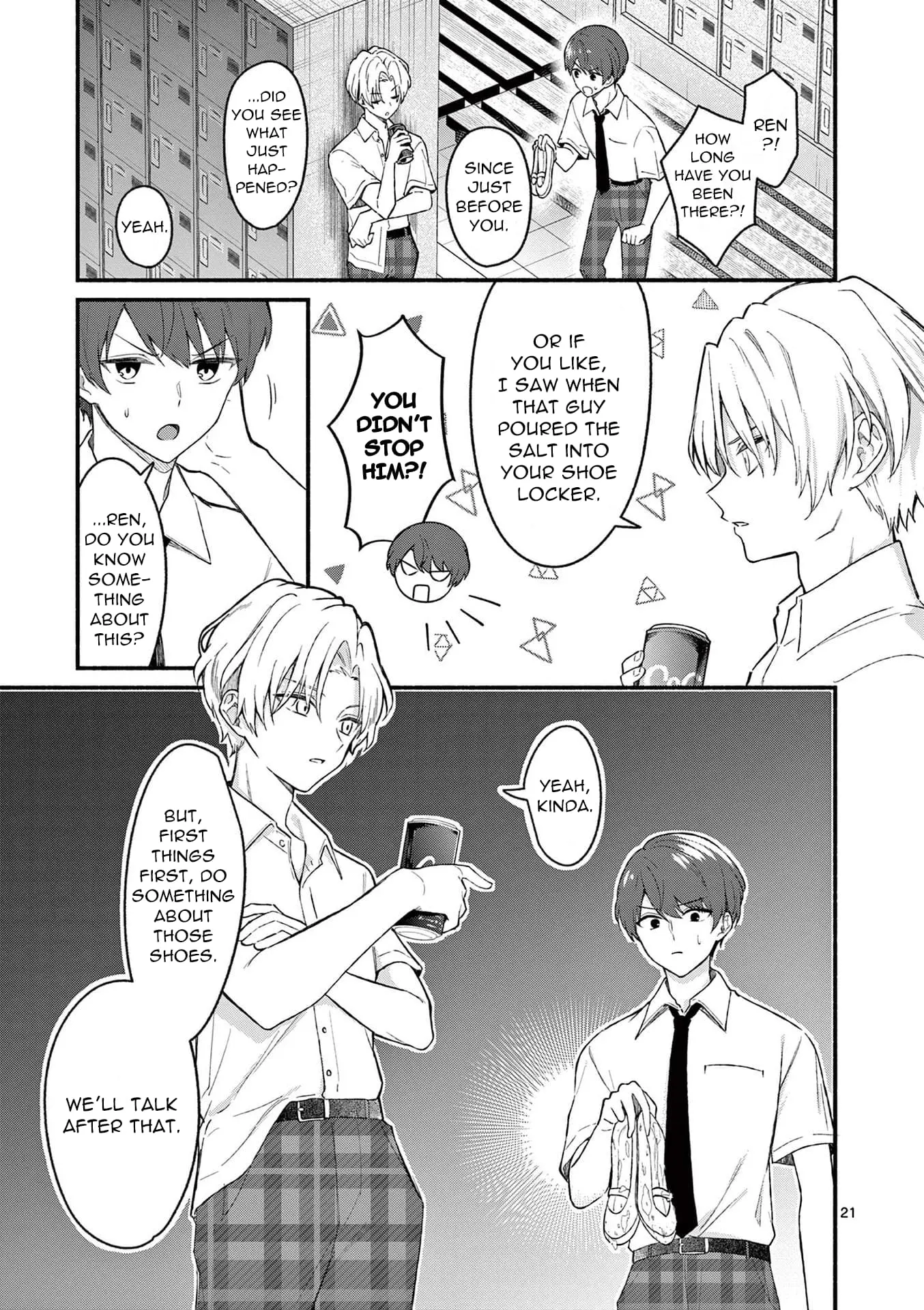 Shiotaiou no Sato-san ga Ore ni dake Amai - Chapter 52 - Page 21