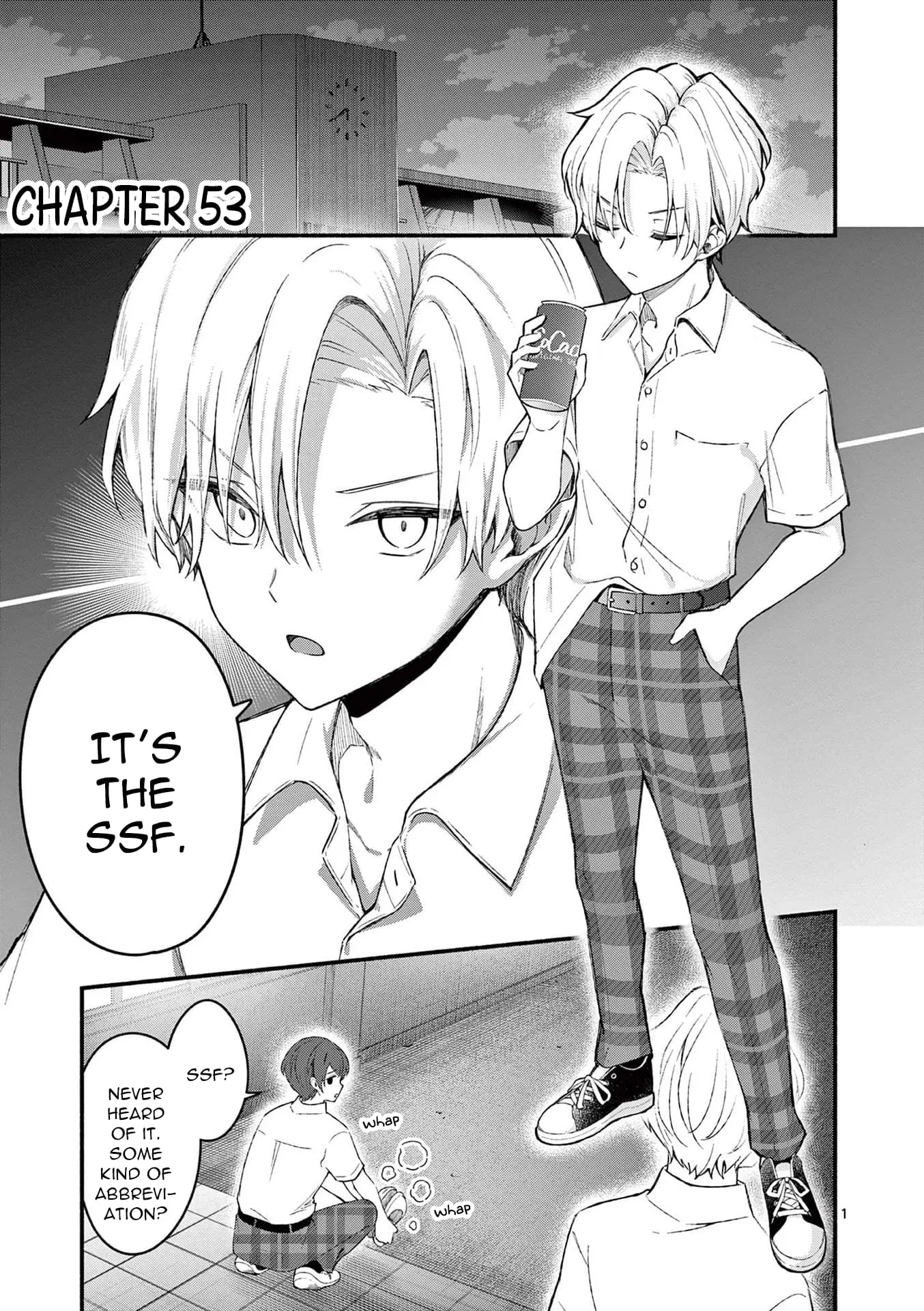 Shiotaiou no Sato-san ga Ore ni dake Amai - Chapter 53 - Page 1