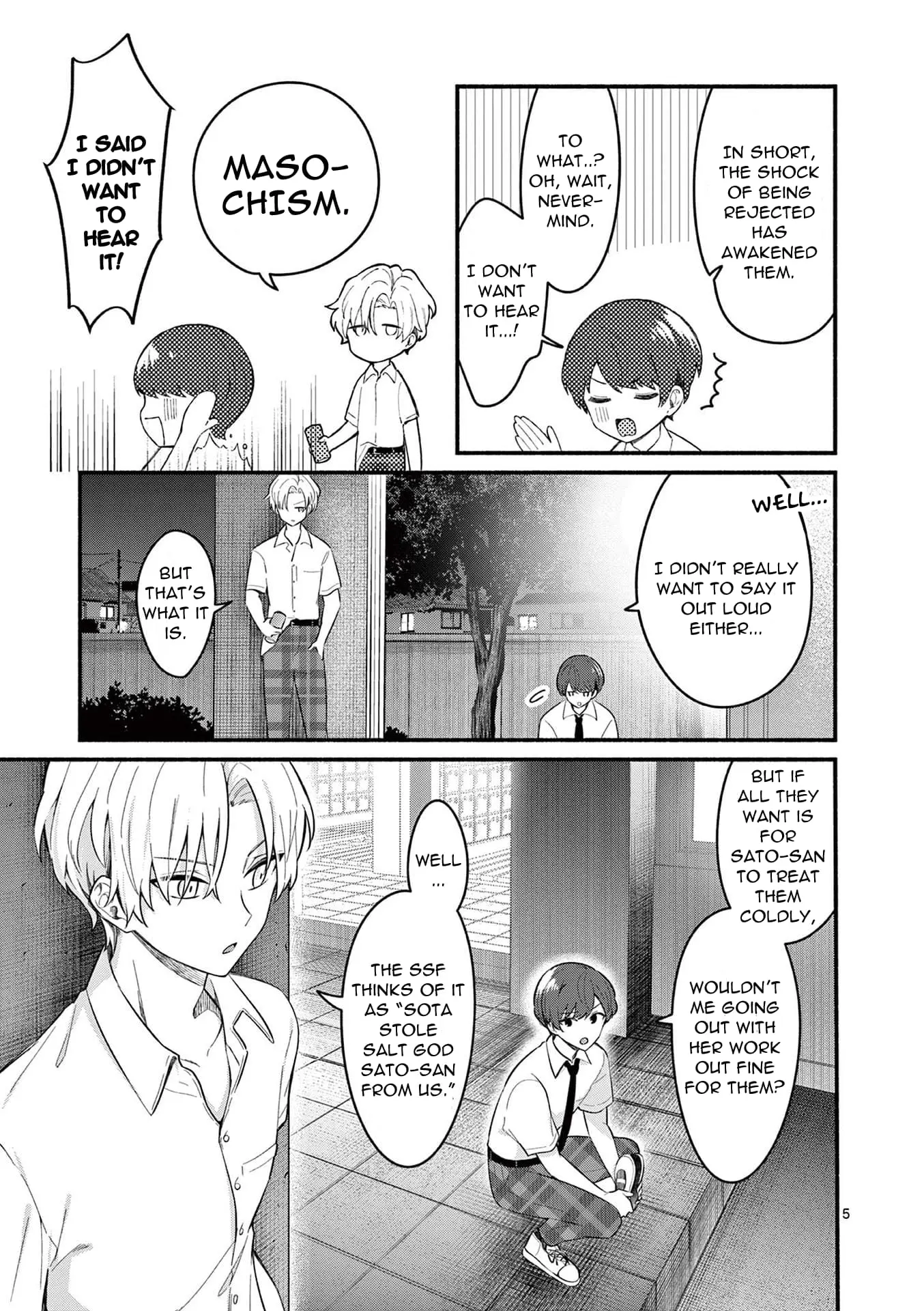 Shiotaiou no Sato-san ga Ore ni dake Amai - Chapter 53 - Page 5