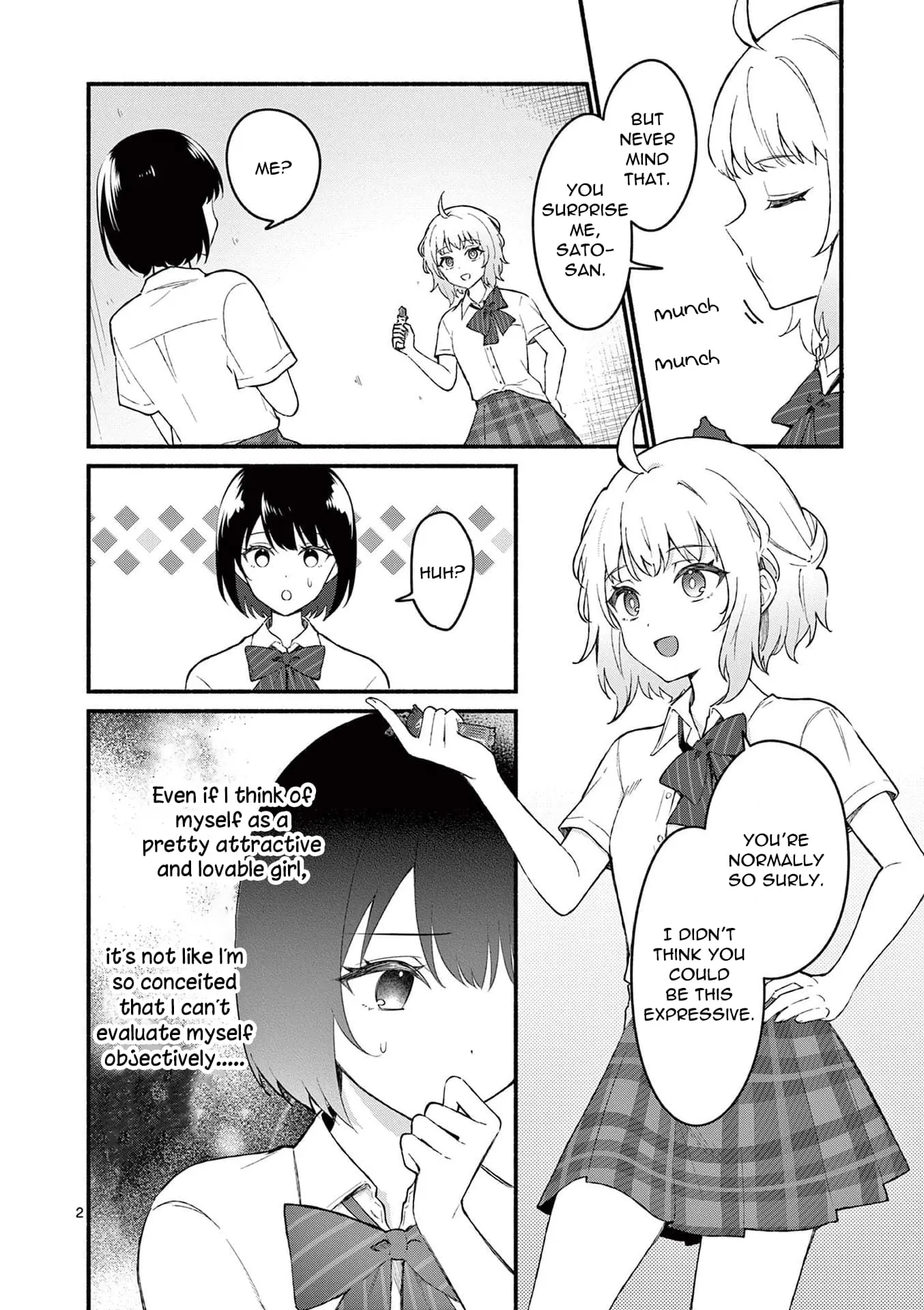 Shiotaiou no Sato-san ga Ore ni dake Amai - Chapter 54 - Page 2