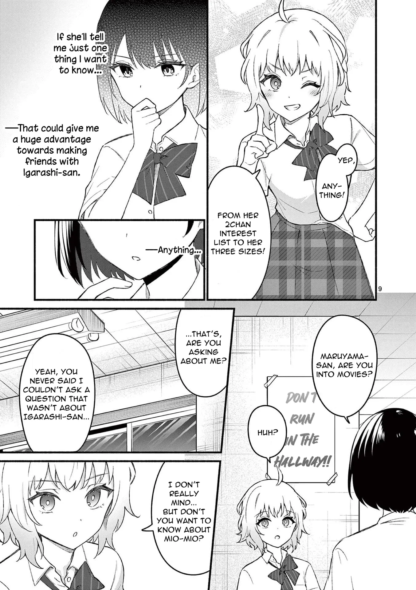 Shiotaiou no Sato-san ga Ore ni dake Amai - Chapter 54 - Page 9