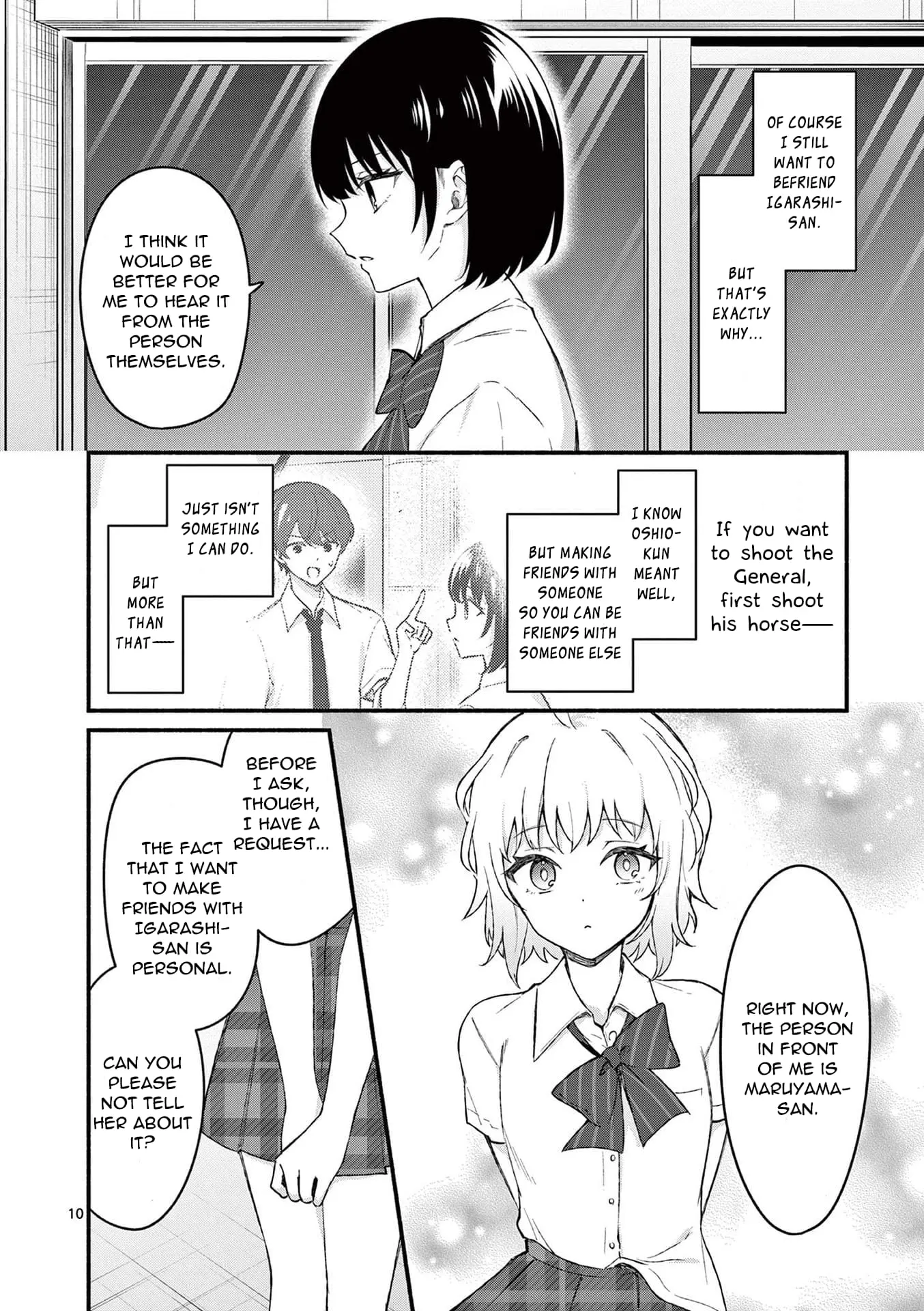 Shiotaiou no Sato-san ga Ore ni dake Amai - Chapter 54 - Page 10