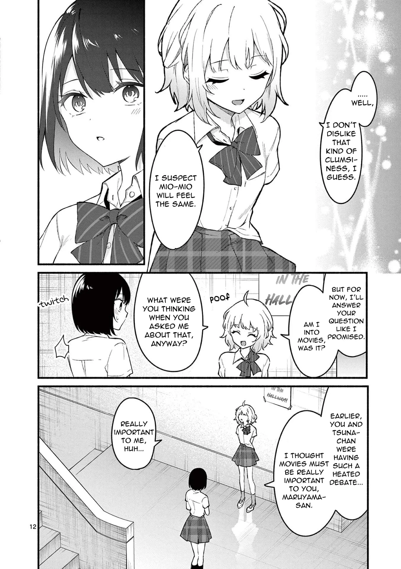 Shiotaiou no Sato-san ga Ore ni dake Amai - Chapter 54 - Page 12