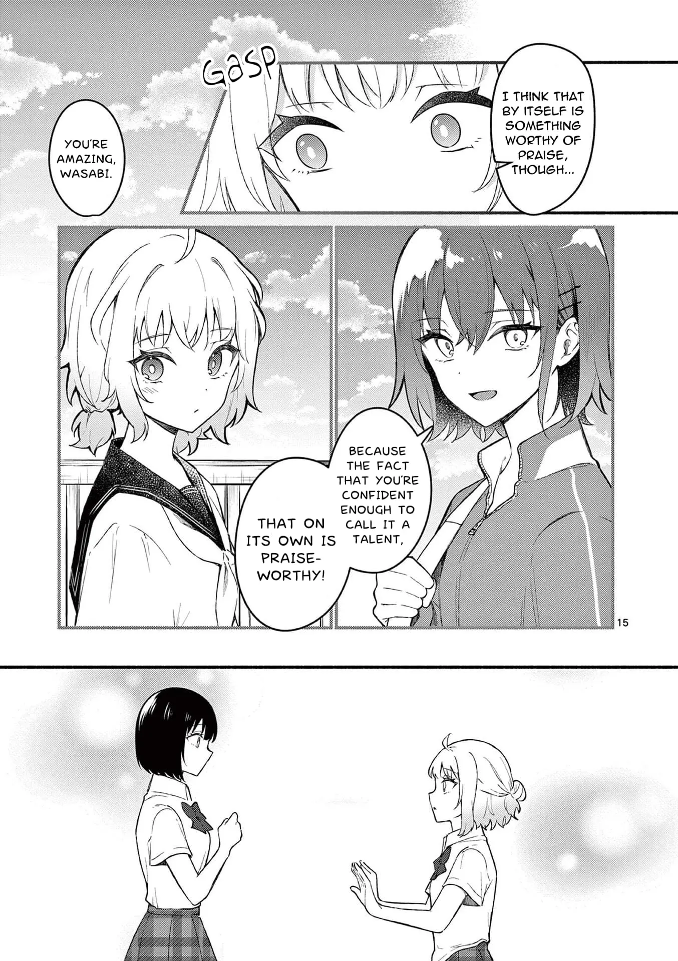 Shiotaiou no Sato-san ga Ore ni dake Amai - Chapter 54 - Page 15