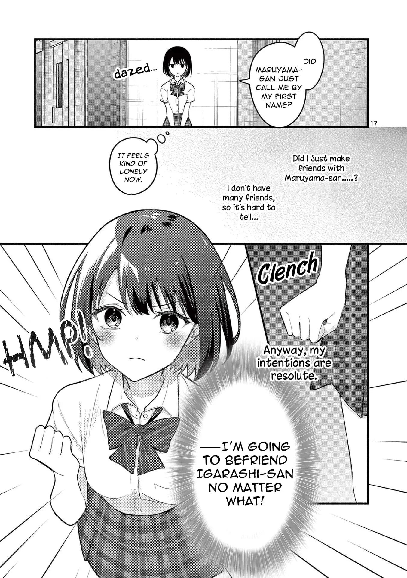 Shiotaiou no Sato-san ga Ore ni dake Amai - Chapter 54 - Page 17