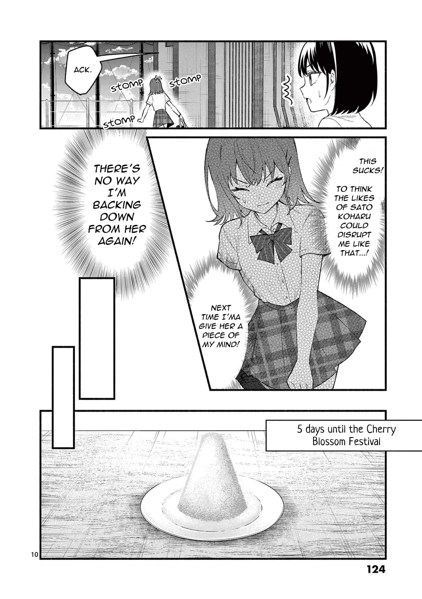 Shiotaiou no Sato-san ga Ore ni dake Amai - Chapter 55 - Page 10