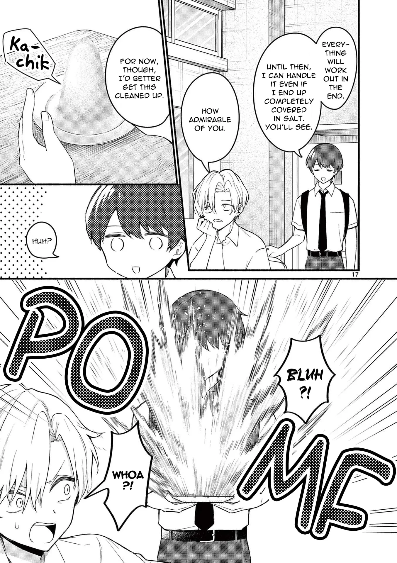 Shiotaiou no Sato-san ga Ore ni dake Amai - Chapter 55 - Page 17