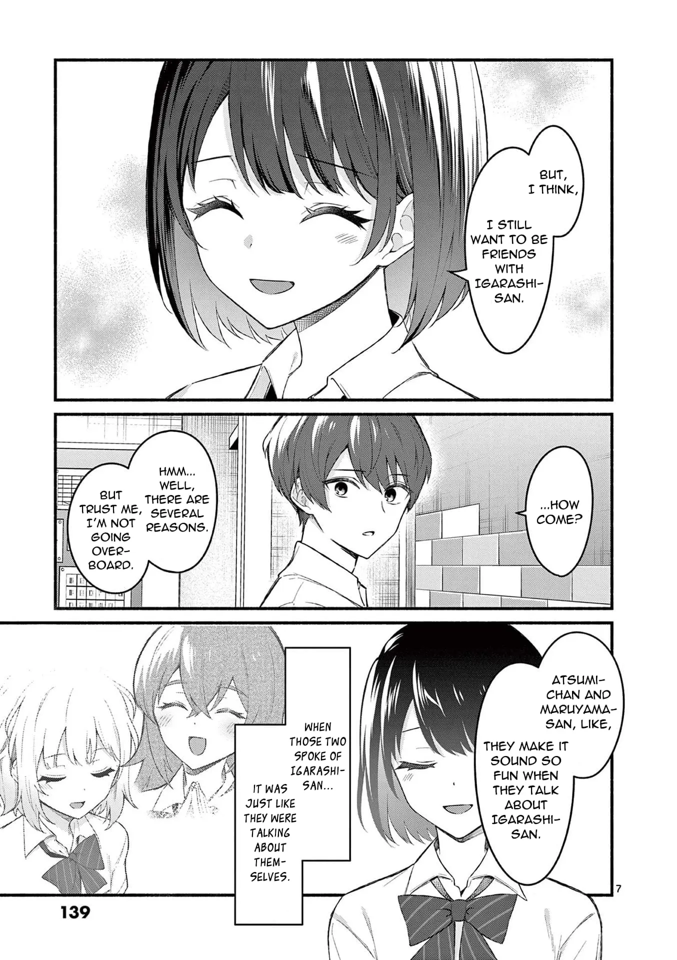 Shiotaiou no Sato-san ga Ore ni dake Amai - Chapter 56 - Page 7
