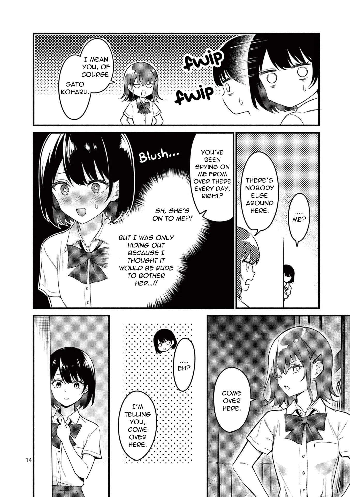 Shiotaiou no Sato-san ga Ore ni dake Amai - Chapter 56 - Page 14