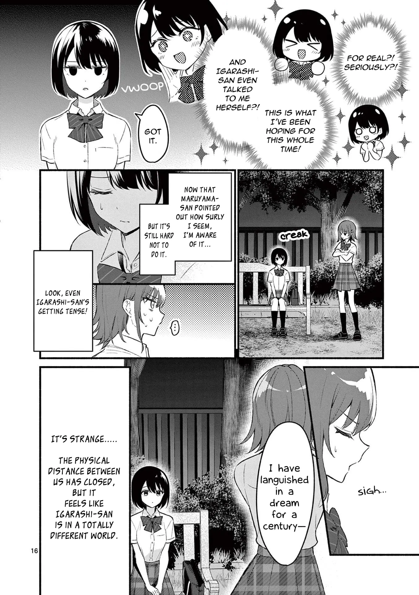 Shiotaiou no Sato-san ga Ore ni dake Amai - Chapter 56 - Page 16