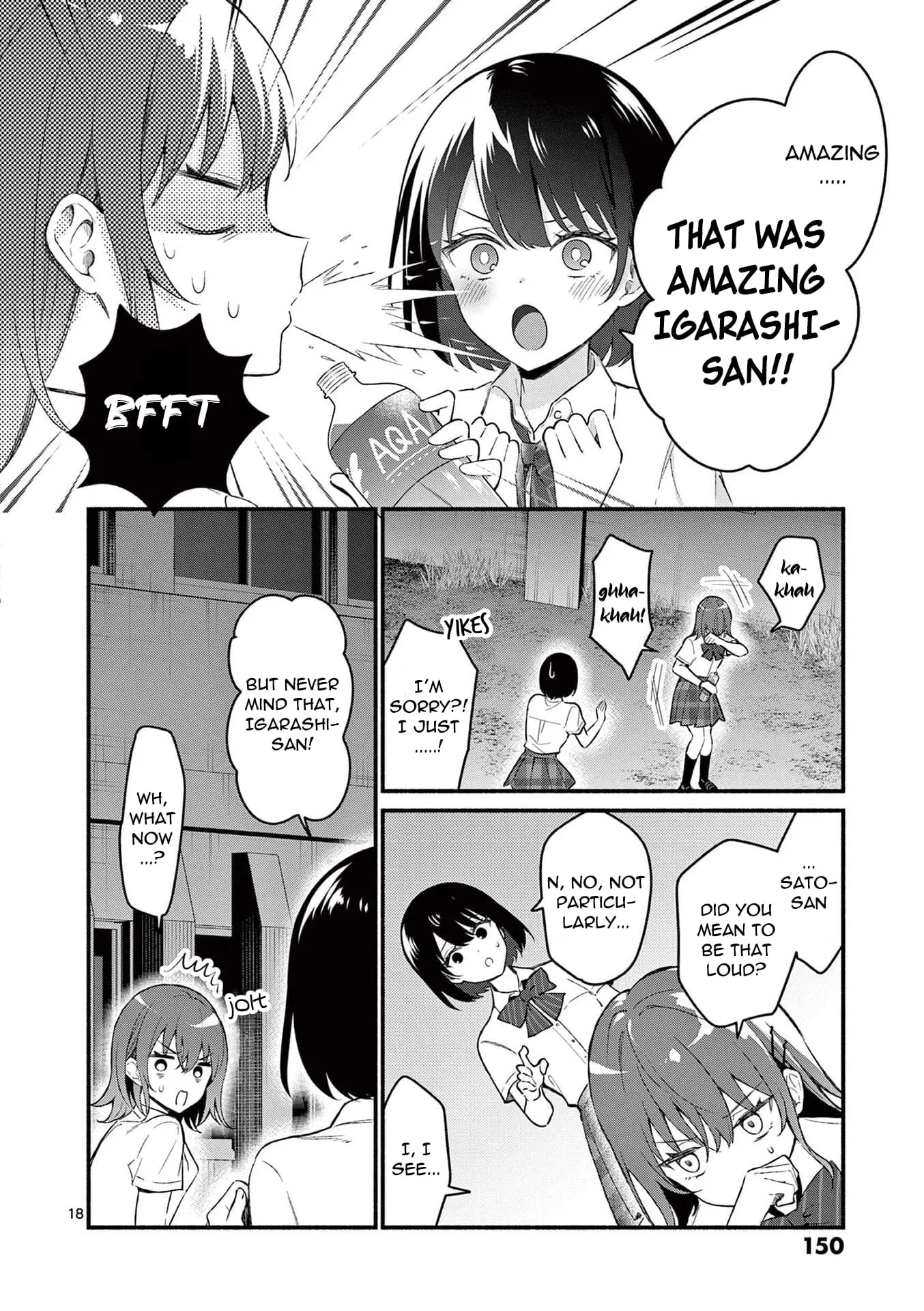 Shiotaiou no Sato-san ga Ore ni dake Amai - Chapter 56 - Page 18