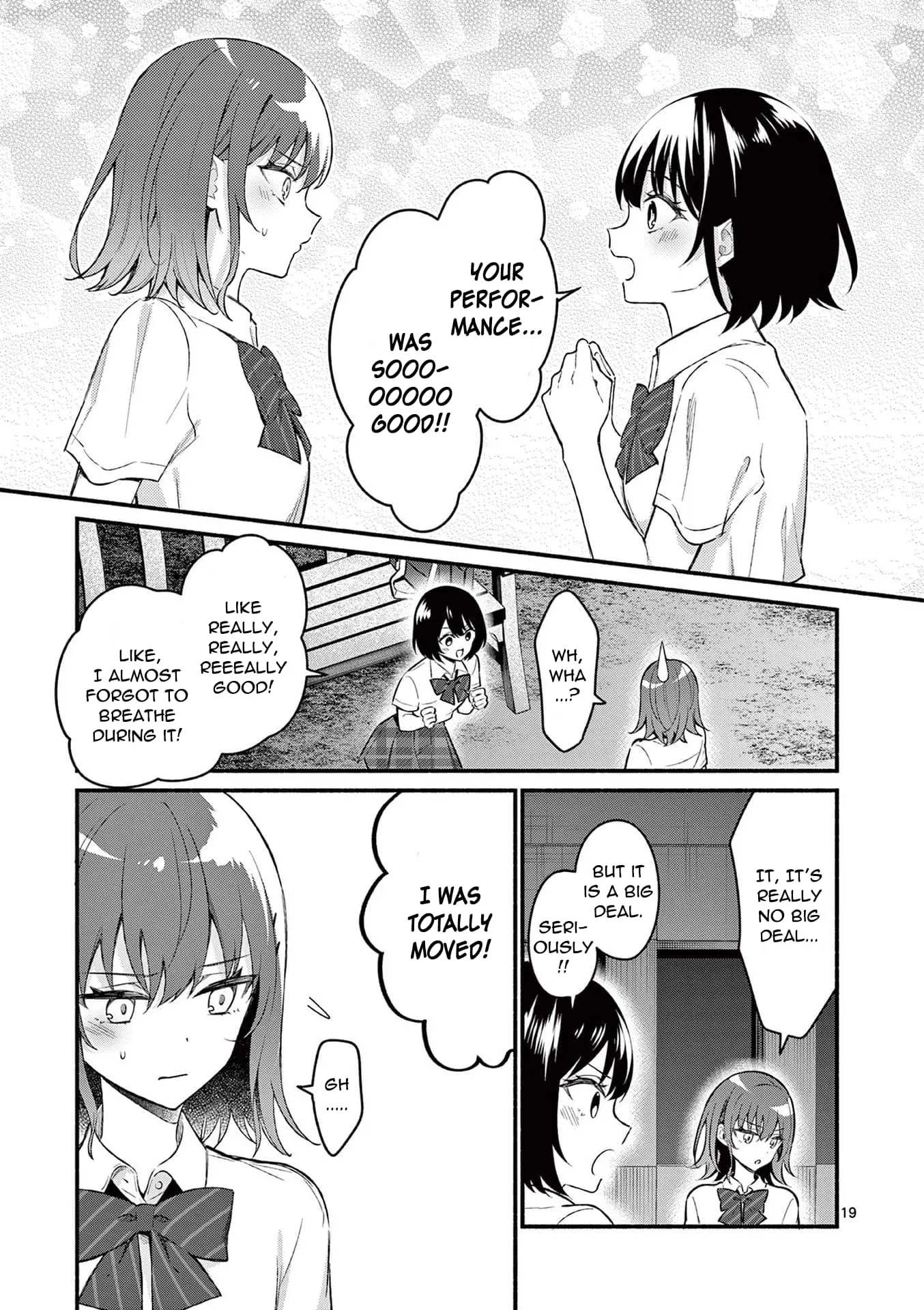 Shiotaiou no Sato-san ga Ore ni dake Amai - Chapter 56 - Page 19