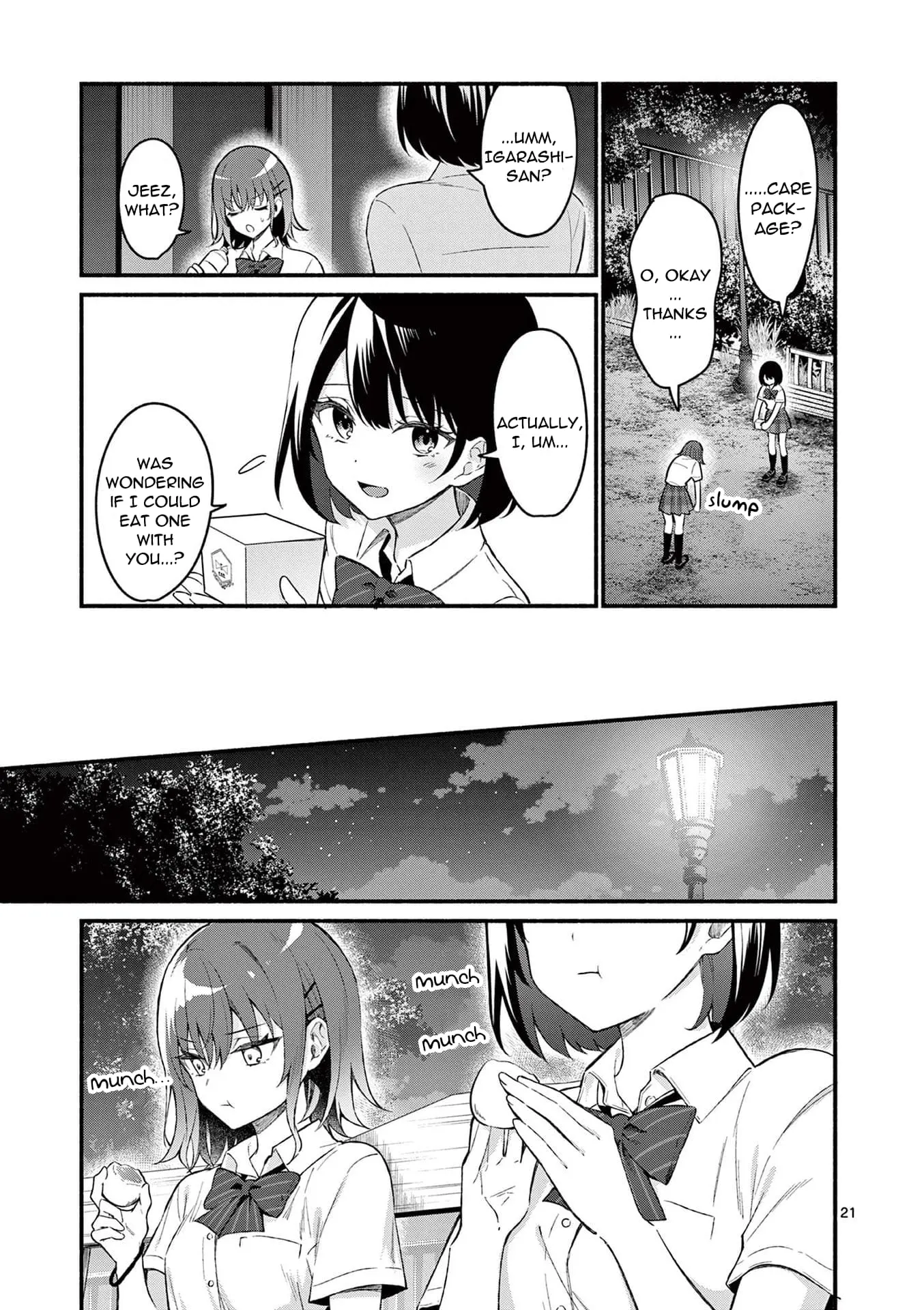 Shiotaiou no Sato-san ga Ore ni dake Amai - Chapter 56 - Page 21