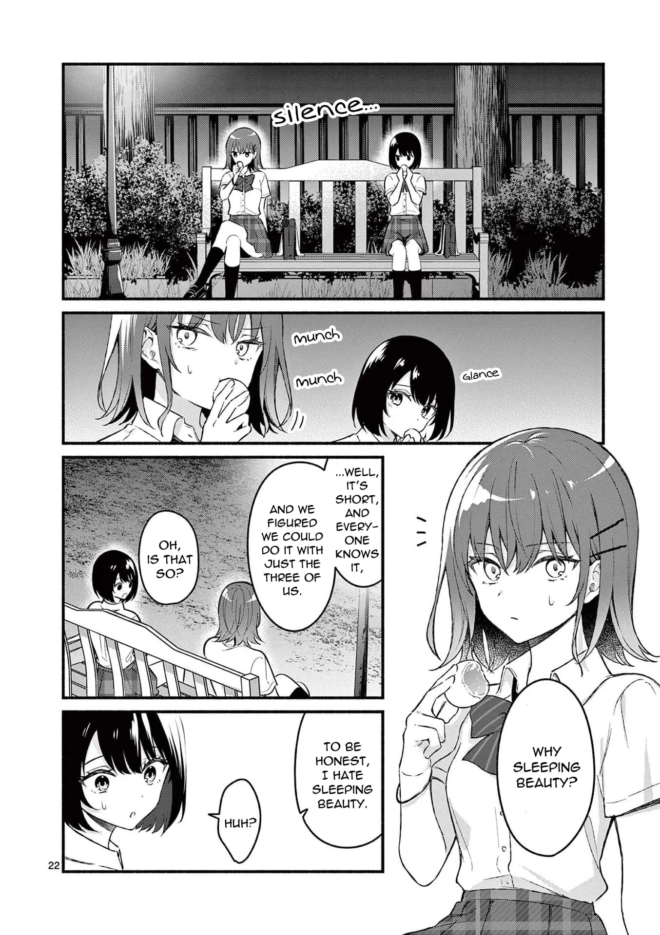 Shiotaiou no Sato-san ga Ore ni dake Amai - Chapter 56 - Page 22