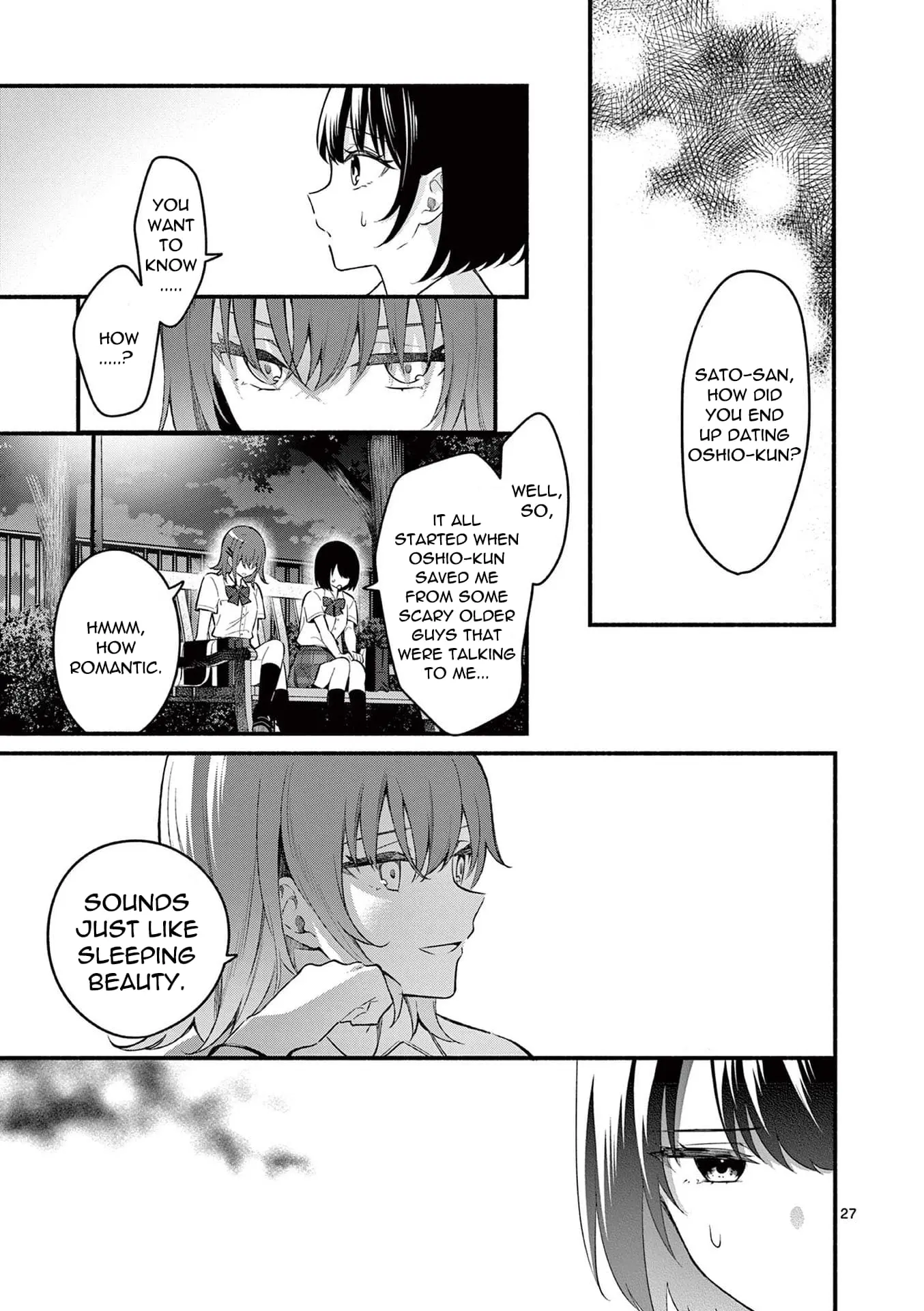 Shiotaiou no Sato-san ga Ore ni dake Amai - Chapter 56 - Page 27