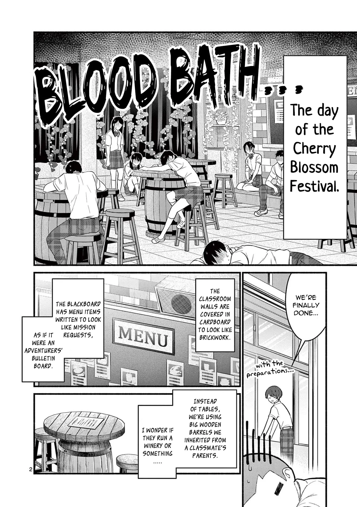 Shiotaiou no Sato-san ga Ore ni dake Amai - Chapter 57 - Page 2