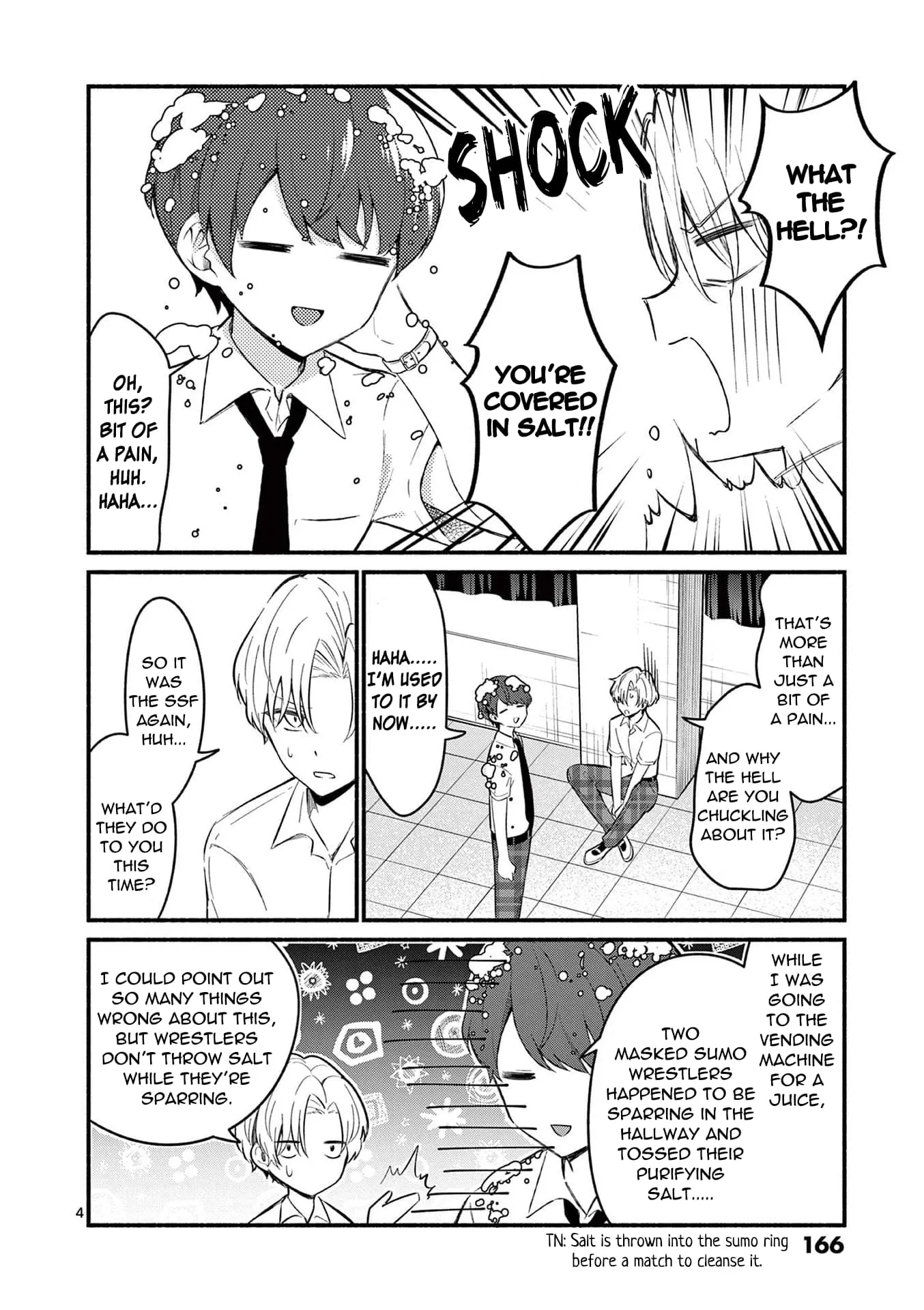Shiotaiou no Sato-san ga Ore ni dake Amai - Chapter 57 - Page 4