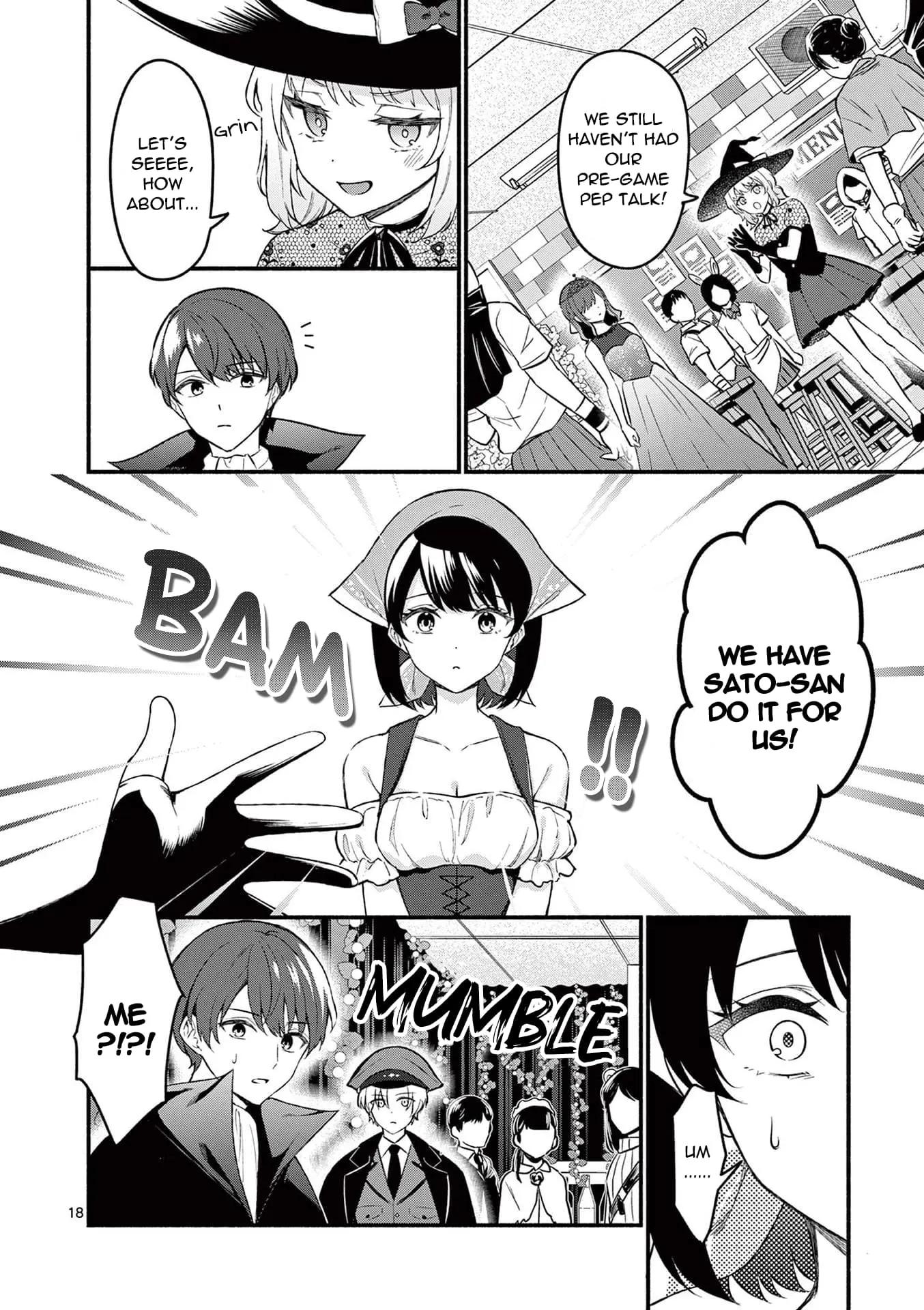 Shiotaiou no Sato-san ga Ore ni dake Amai - Chapter 57 - Page 18