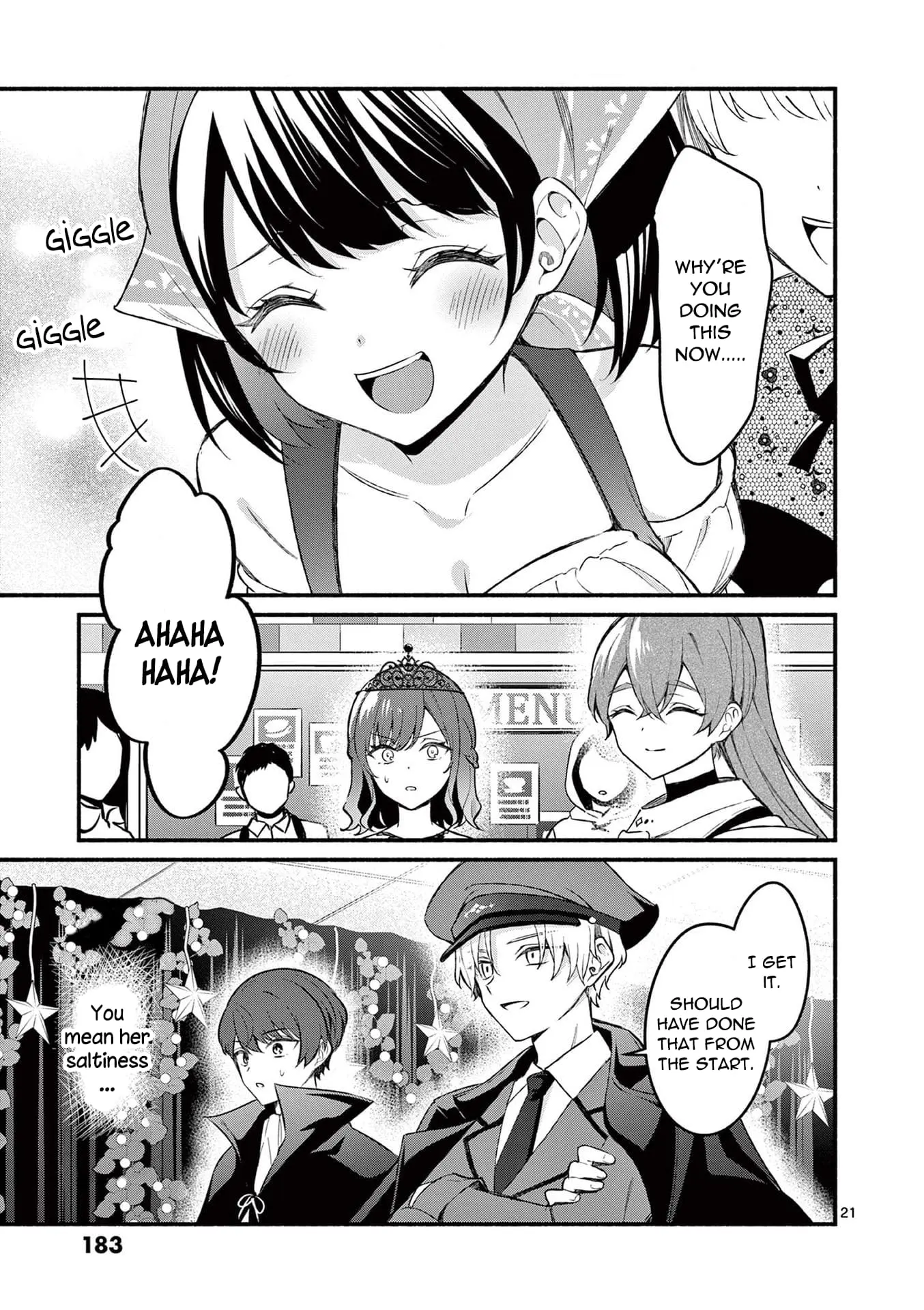 Shiotaiou no Sato-san ga Ore ni dake Amai - Chapter 57 - Page 21