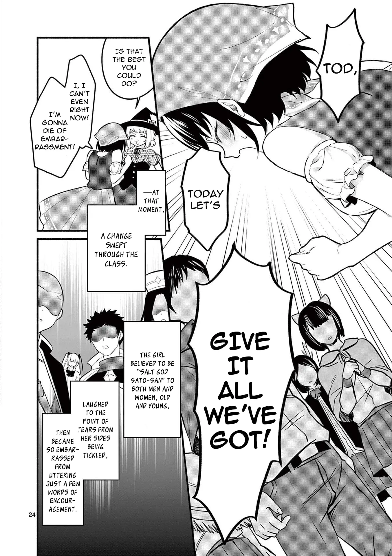 Shiotaiou no Sato-san ga Ore ni dake Amai - Chapter 57 - Page 24