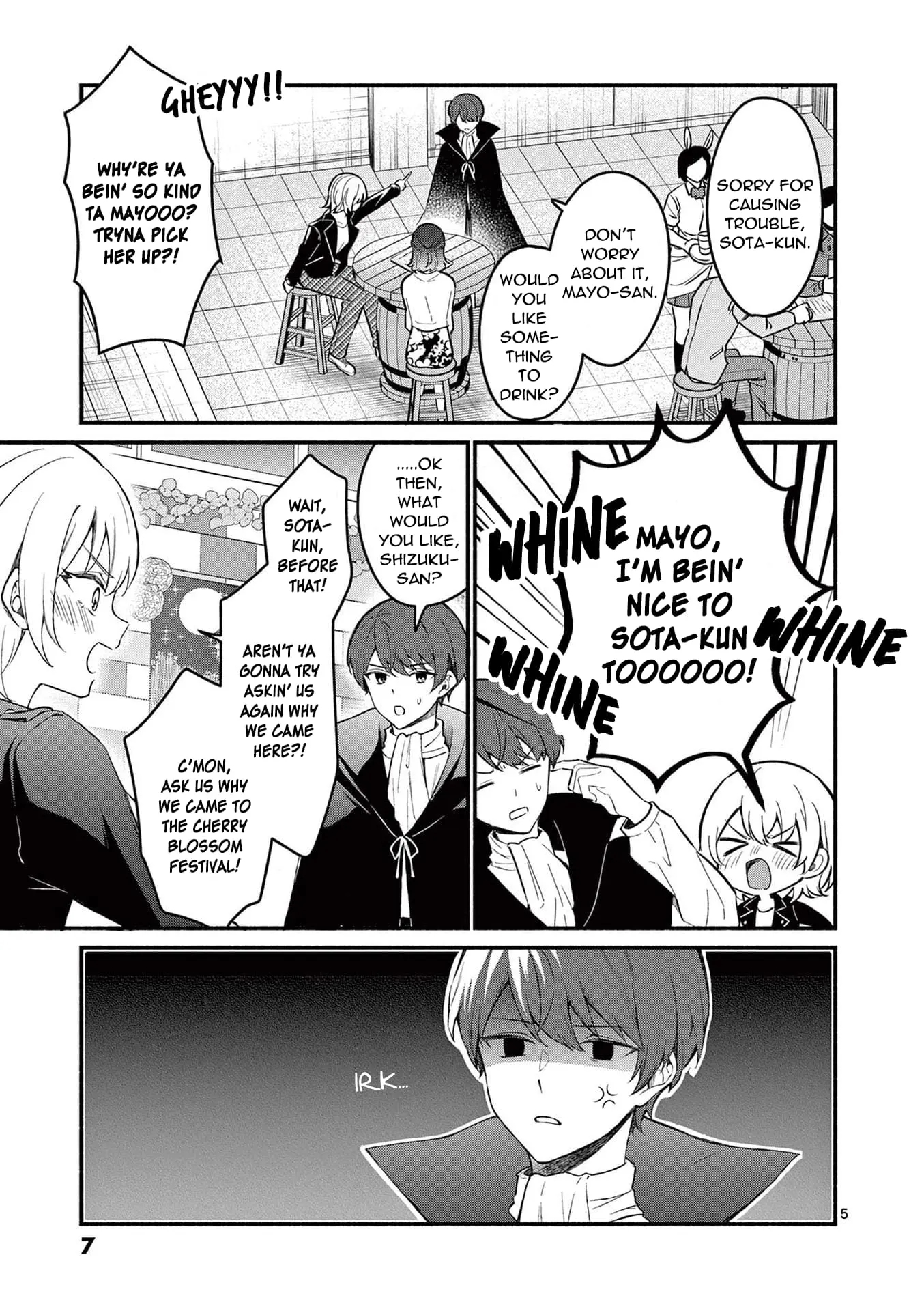 Shiotaiou no Sato-san ga Ore ni dake Amai - Chapter 58 - Page 5