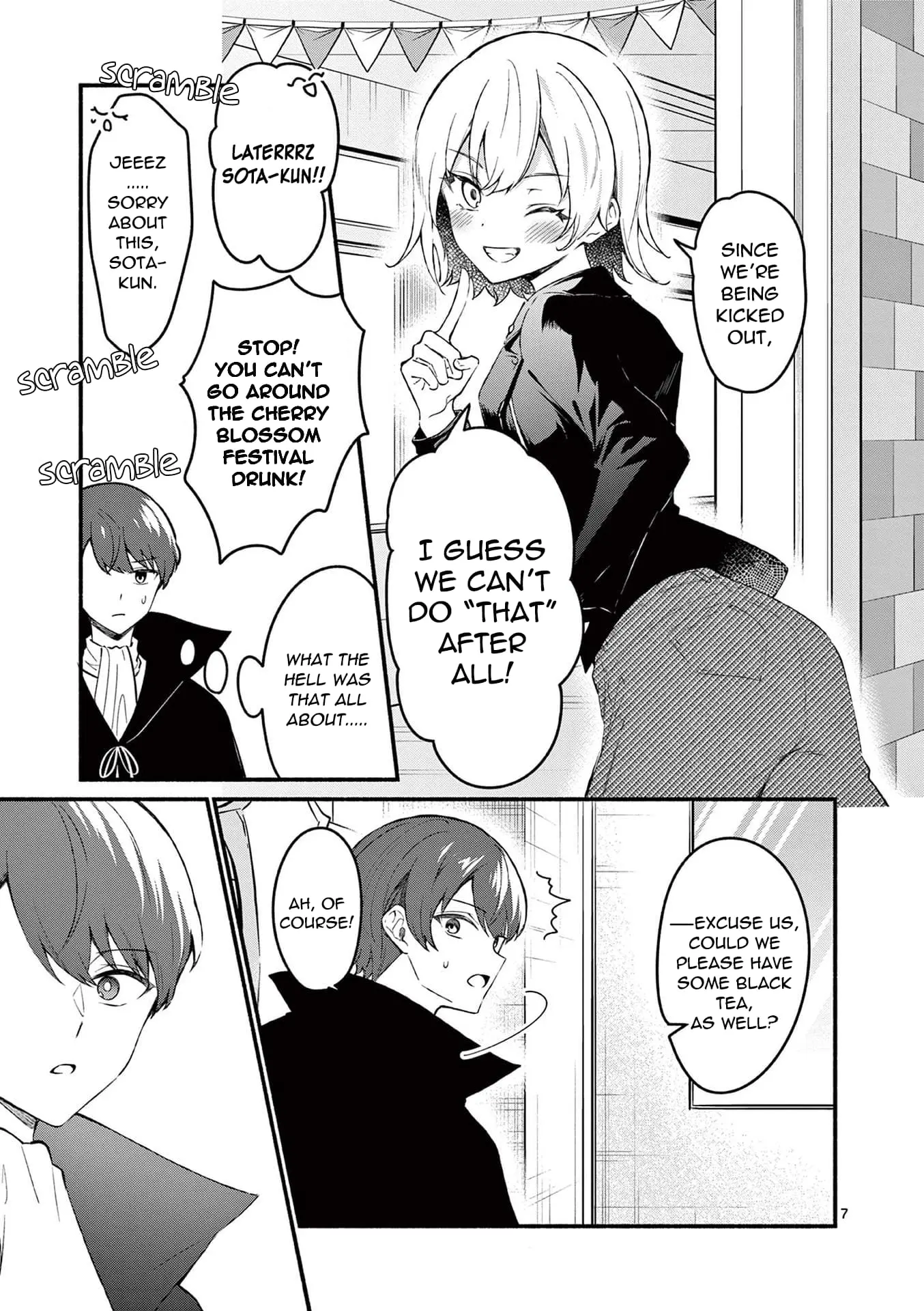 Shiotaiou no Sato-san ga Ore ni dake Amai - Chapter 58 - Page 7