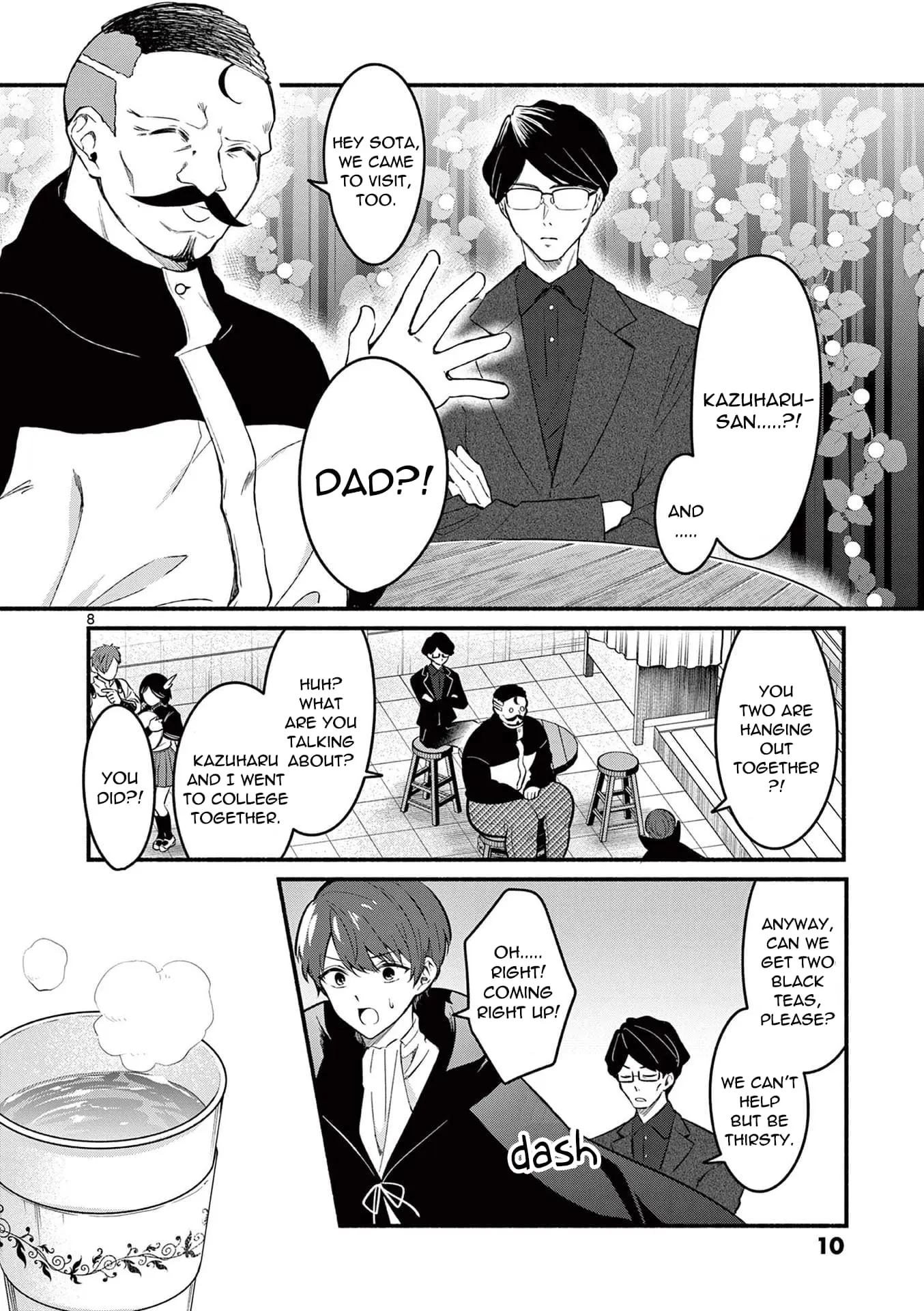 Shiotaiou no Sato-san ga Ore ni dake Amai - Chapter 58 - Page 8