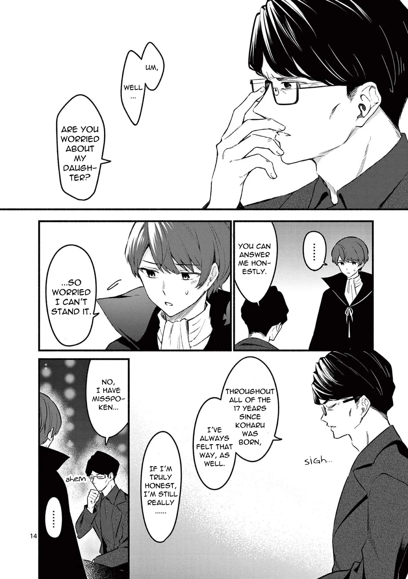 Shiotaiou no Sato-san ga Ore ni dake Amai - Chapter 58 - Page 14