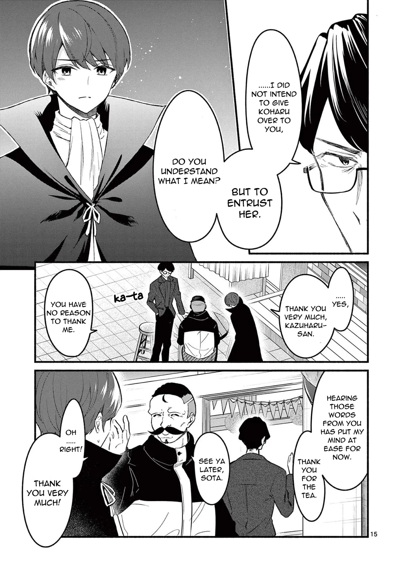 Shiotaiou no Sato-san ga Ore ni dake Amai - Chapter 58 - Page 15