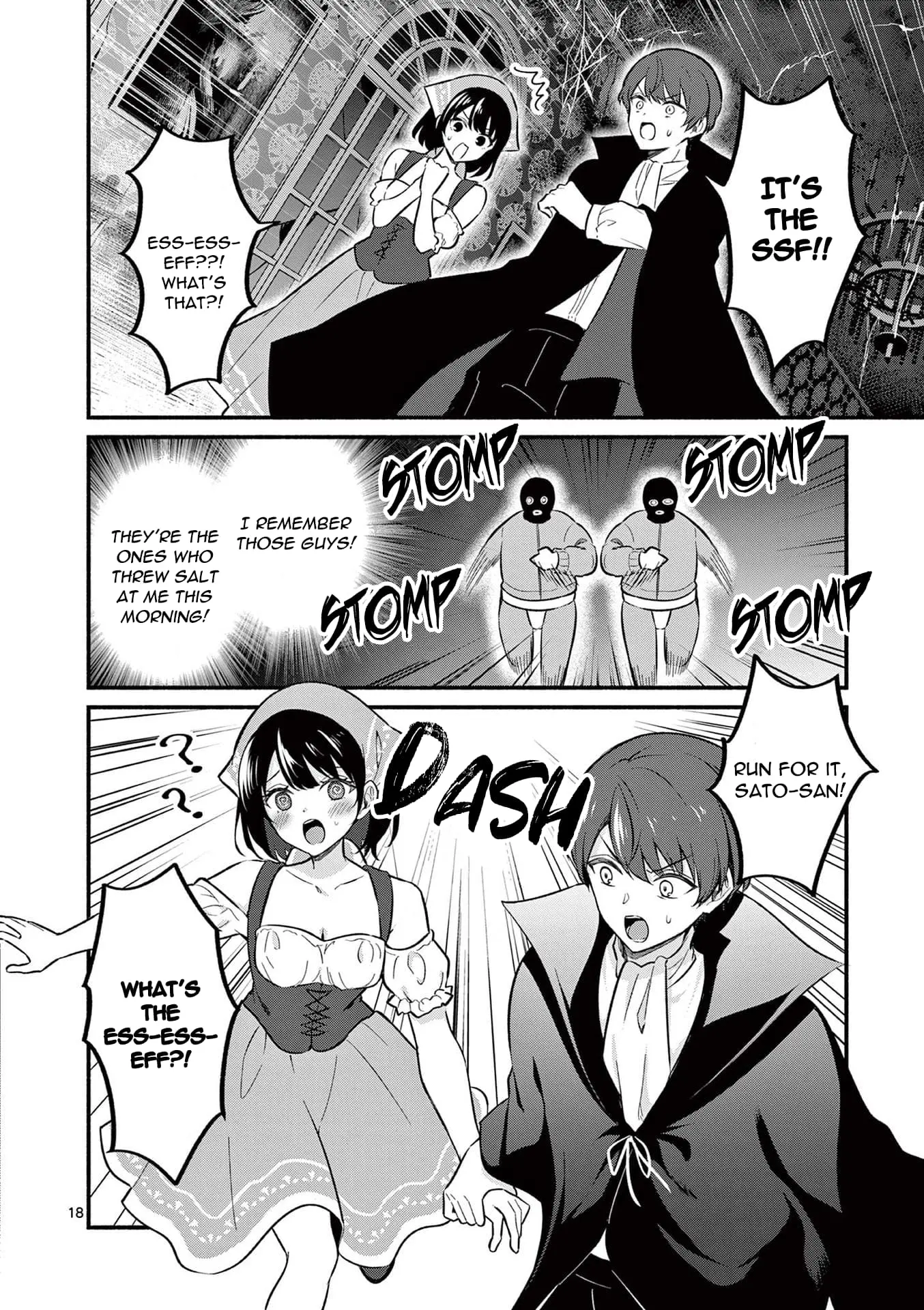Shiotaiou no Sato-san ga Ore ni dake Amai - Chapter 59 - Page 18
