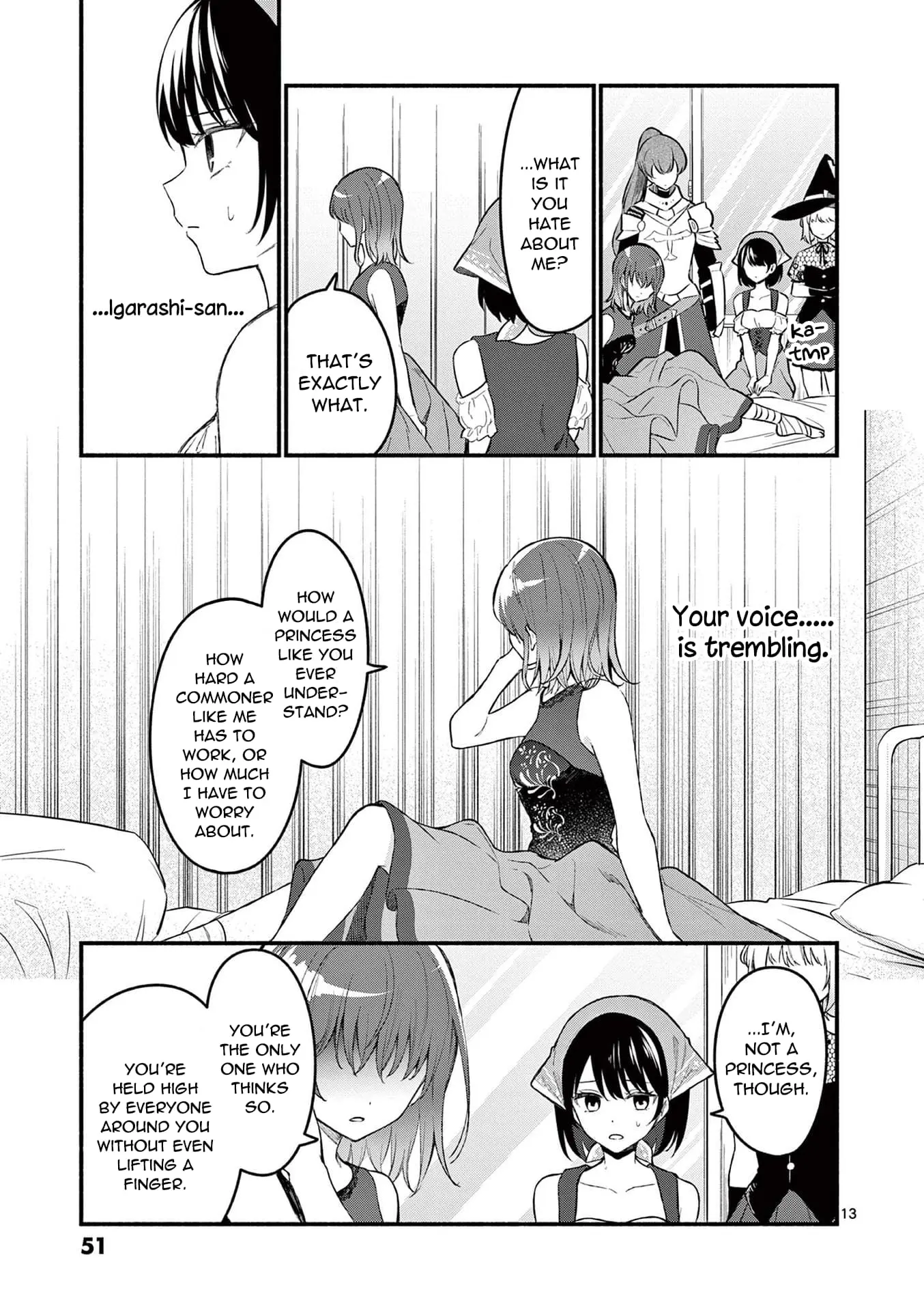 Shiotaiou no Sato-san ga Ore ni dake Amai - Chapter 60 - Page 13