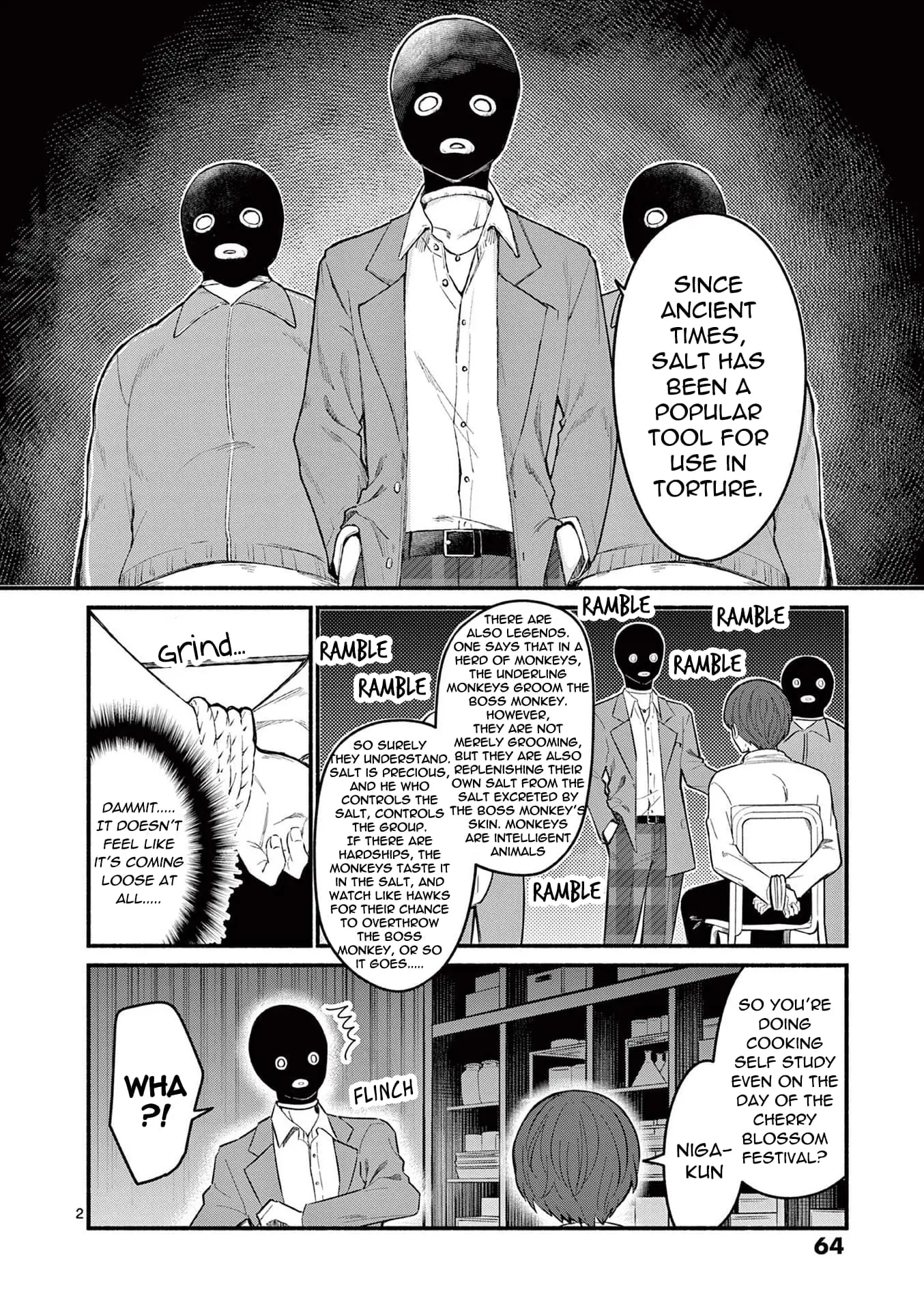 Shiotaiou no Sato-san ga Ore ni dake Amai - Chapter 61 - Page 2