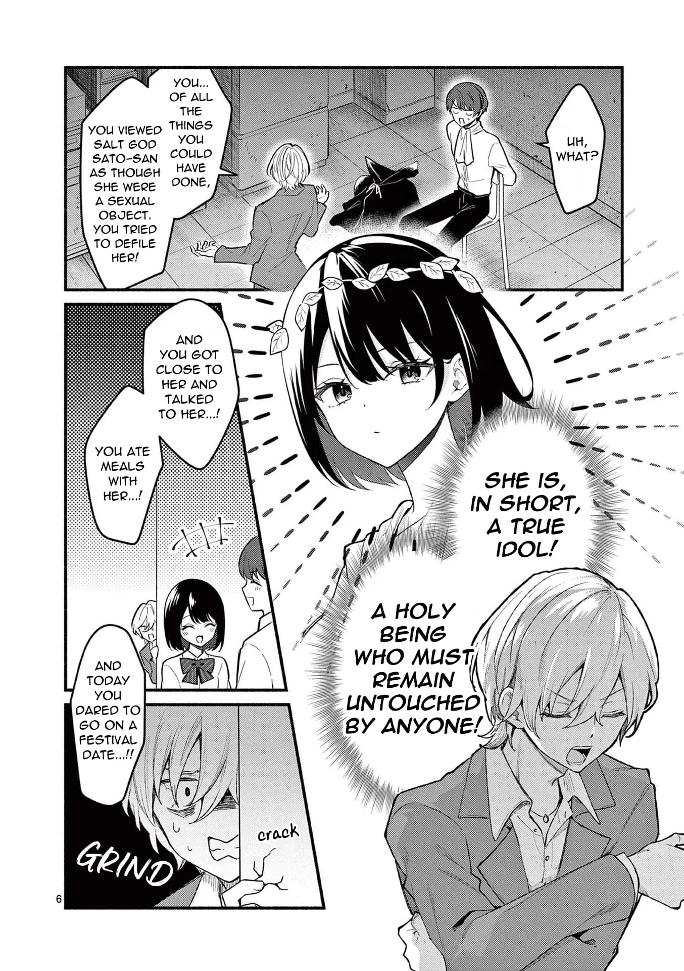 Shiotaiou no Sato-san ga Ore ni dake Amai - Chapter 61 - Page 6