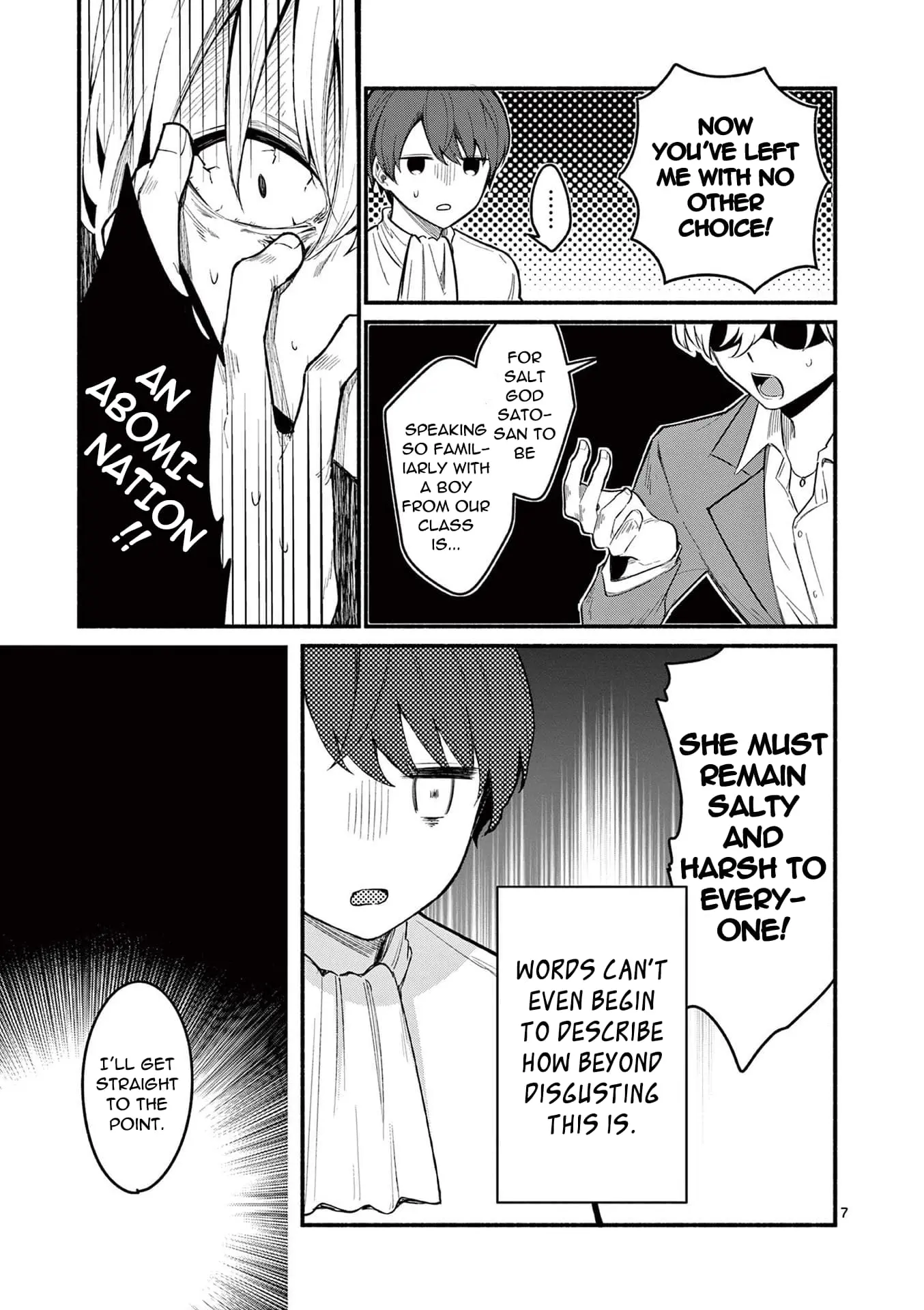 Shiotaiou no Sato-san ga Ore ni dake Amai - Chapter 61 - Page 7