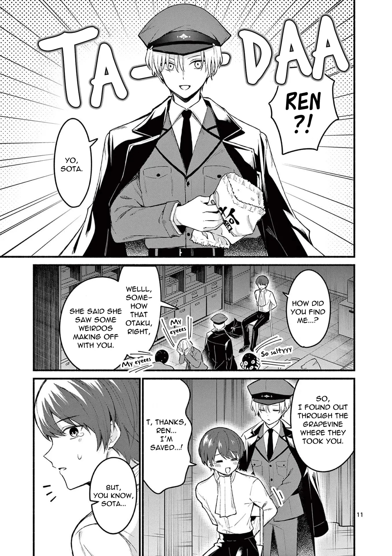 Shiotaiou no Sato-san ga Ore ni dake Amai - Chapter 61 - Page 11