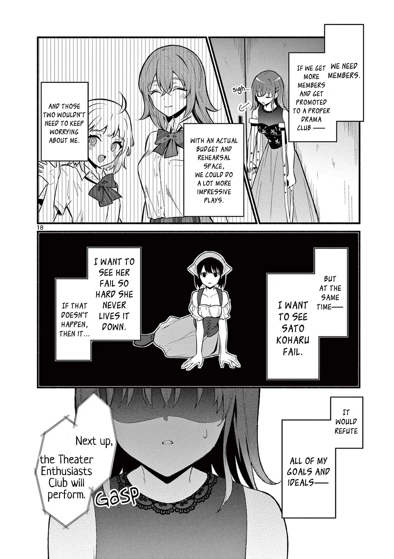 Shiotaiou no Sato-san ga Ore ni dake Amai - Chapter 61 - Page 18
