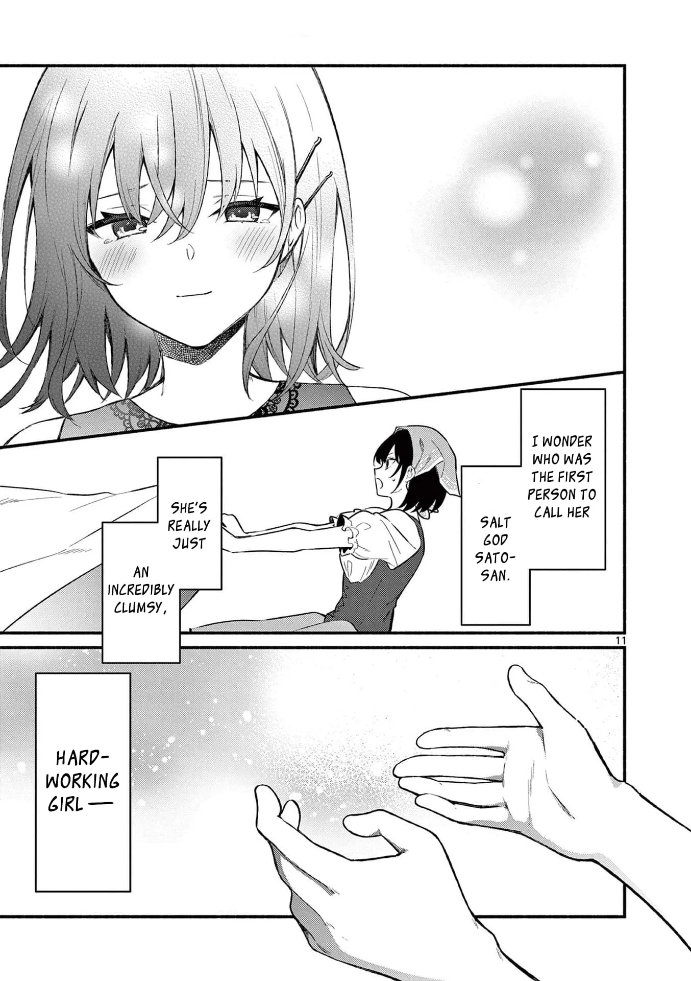 Shiotaiou no Sato-san ga Ore ni dake Amai - Chapter 62 - Page 11