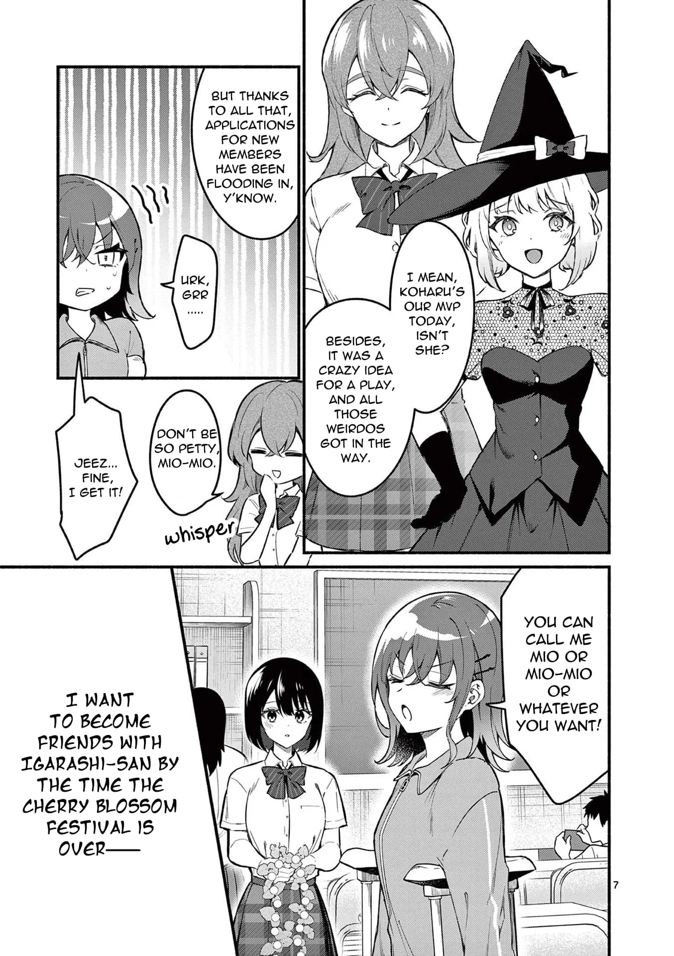 Shiotaiou no Sato-san ga Ore ni dake Amai - Chapter 64 - Page 7