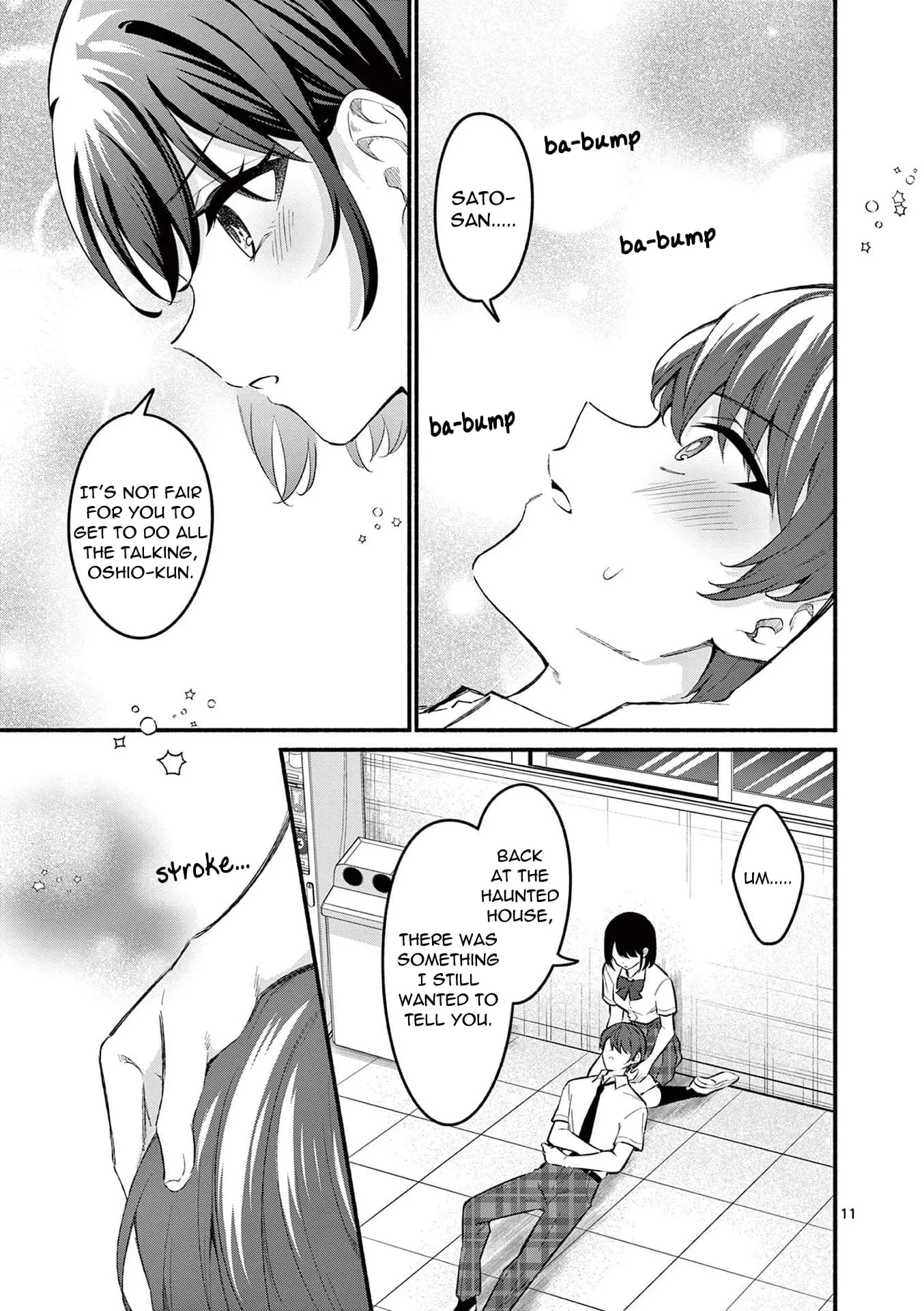 Shiotaiou no Sato-san ga Ore ni dake Amai - Chapter 64 - Page 11